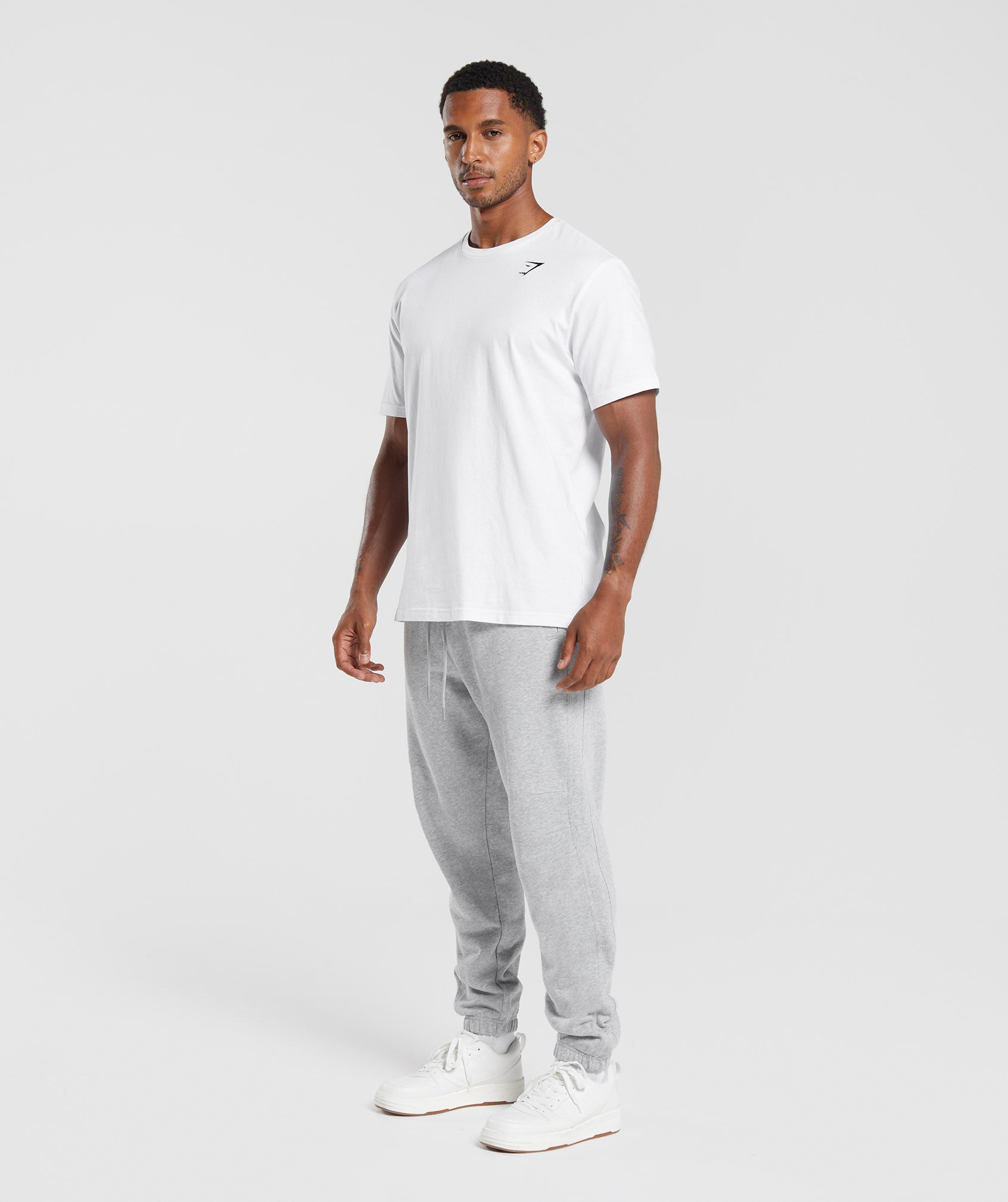 Rest Day Essentials Joggers in Light Grey Core Marl - view 4