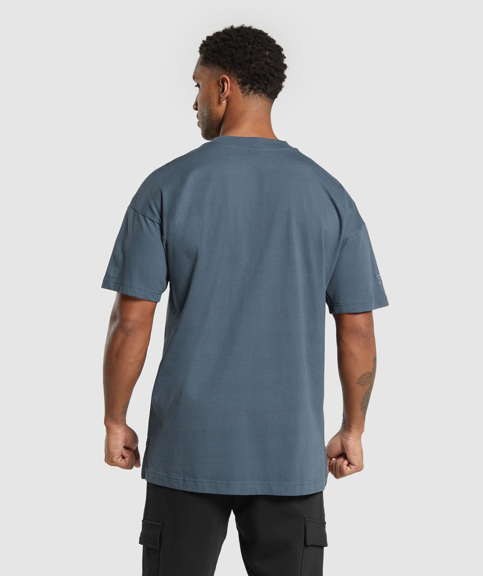 Rest Day Essentials T-Shirt in Titanium Blue - view 2