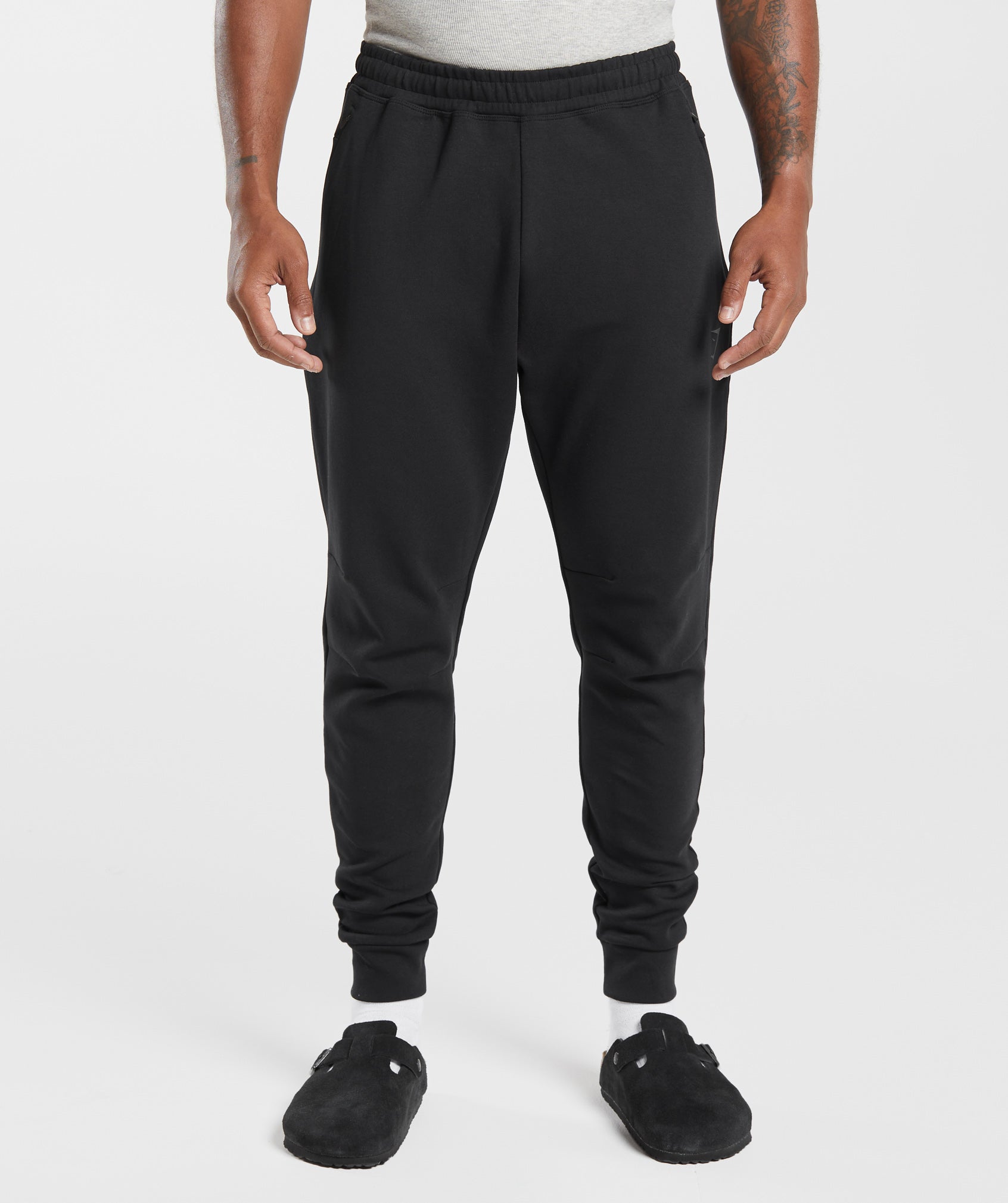 Gymshark Rest Day Knit Joggers - Black | Gymshark