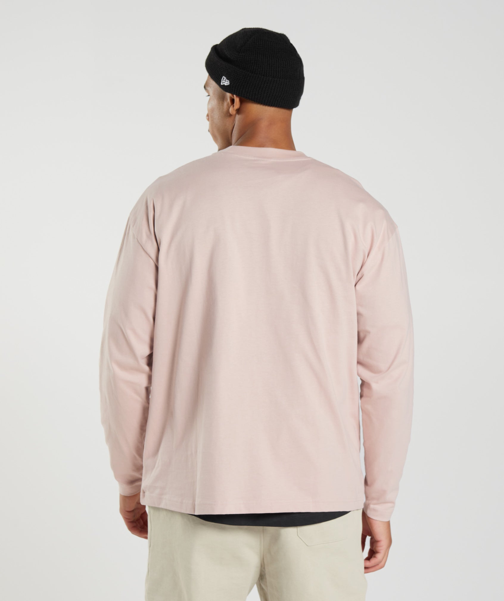 Rest Day Sweats Long Sleeve T-Shirt in Dusty Taupe - view 3