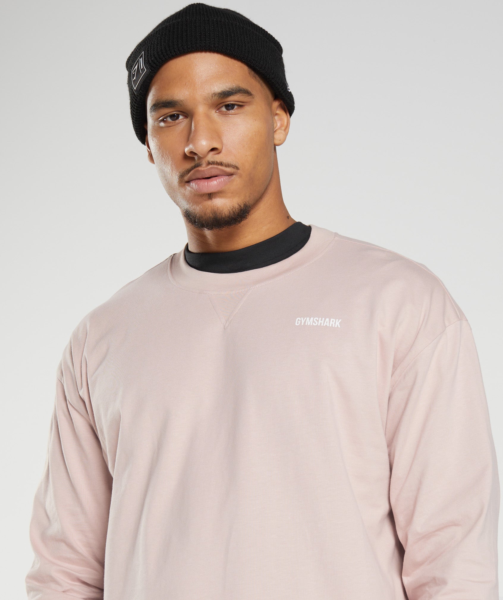 Rest Day Sweats Long Sleeve T-Shirt in Dusty Taupe - view 7