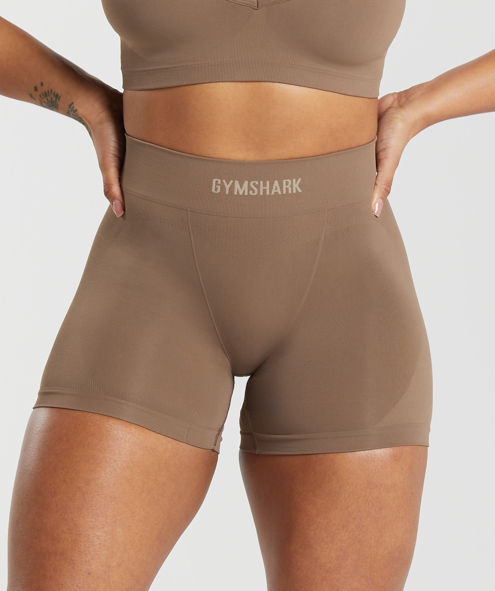 Seamless Boxers in Soul Brown