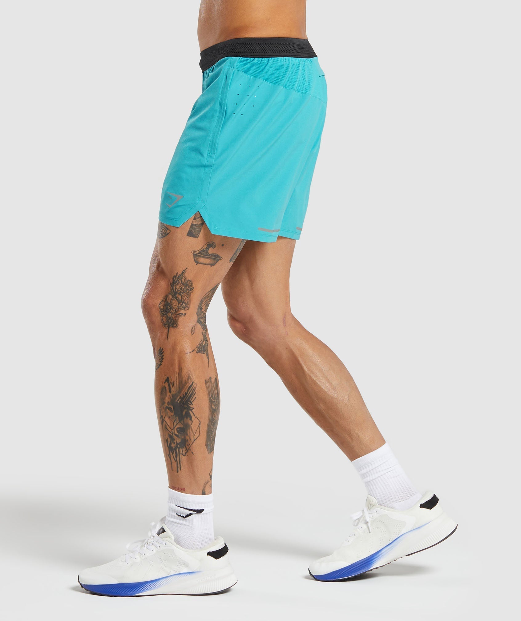Speed 5" Shorts in Artificial Teal - view 3