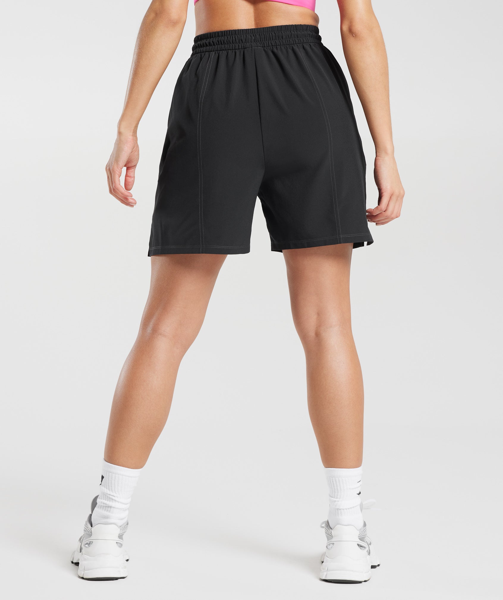 Sport Woven Shorts in Black - view 2