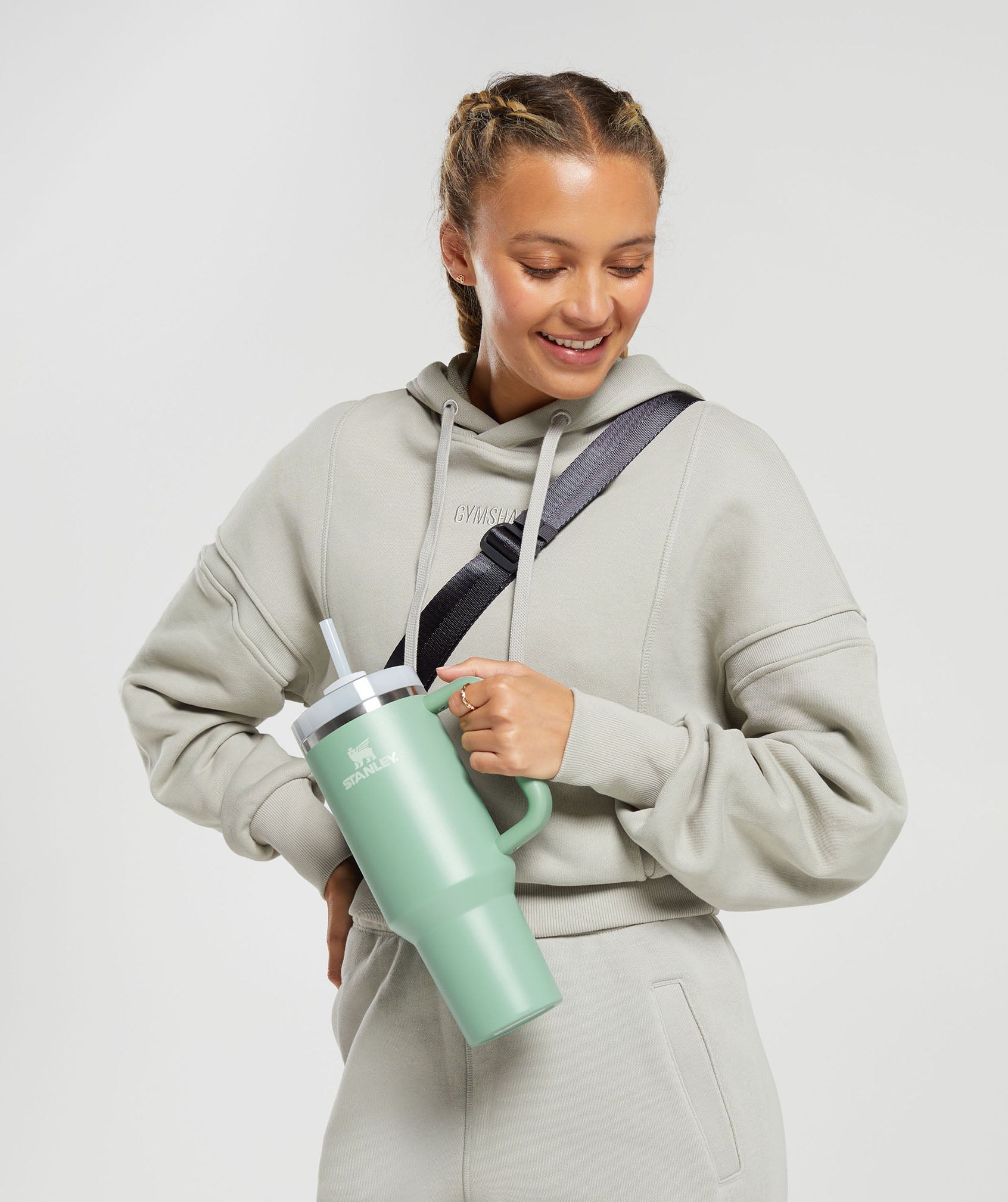 Gymshark Stanley Quencher H20 - Stanley Eucalyptus