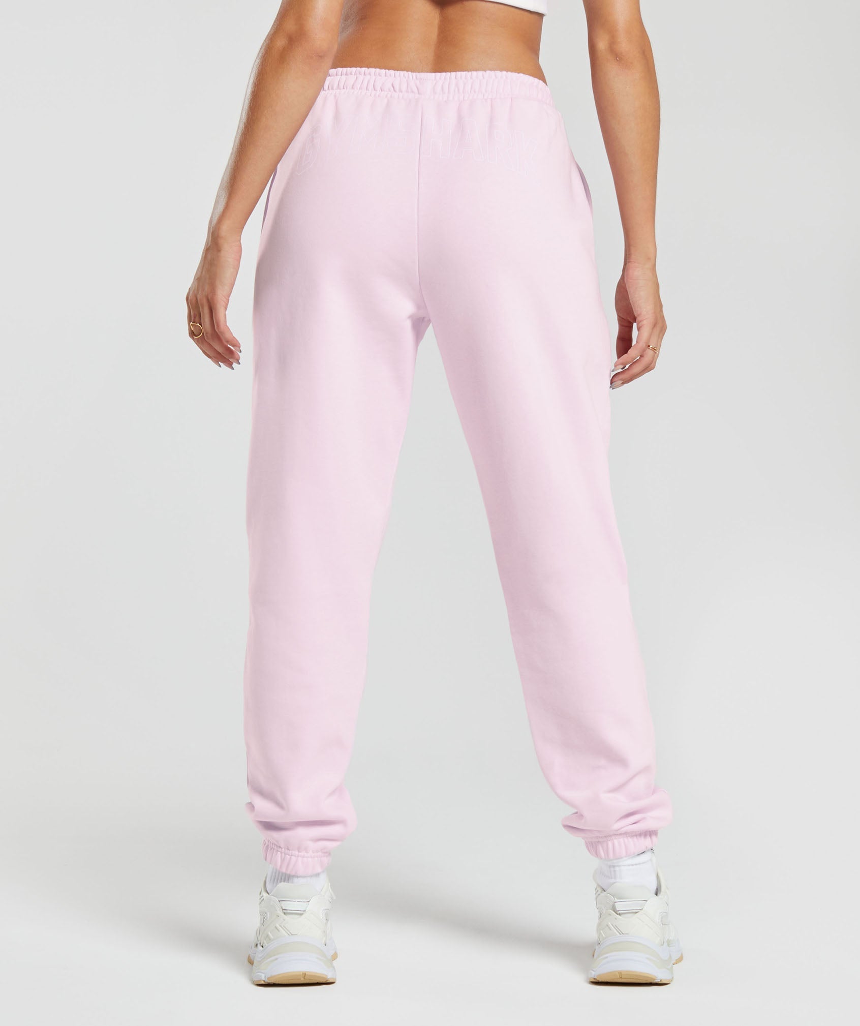 Gymshark Strength Department Graphic Joggers - Lemonade Pink