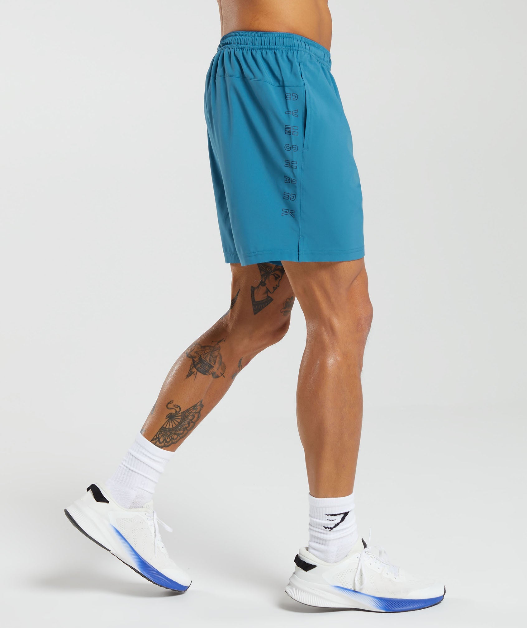 Strike Shorts in Core Blue - view 3