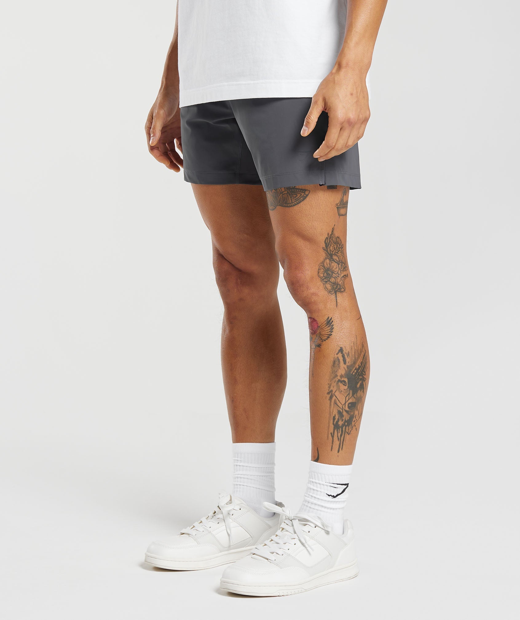 Studio Shorts in Onyx Grey