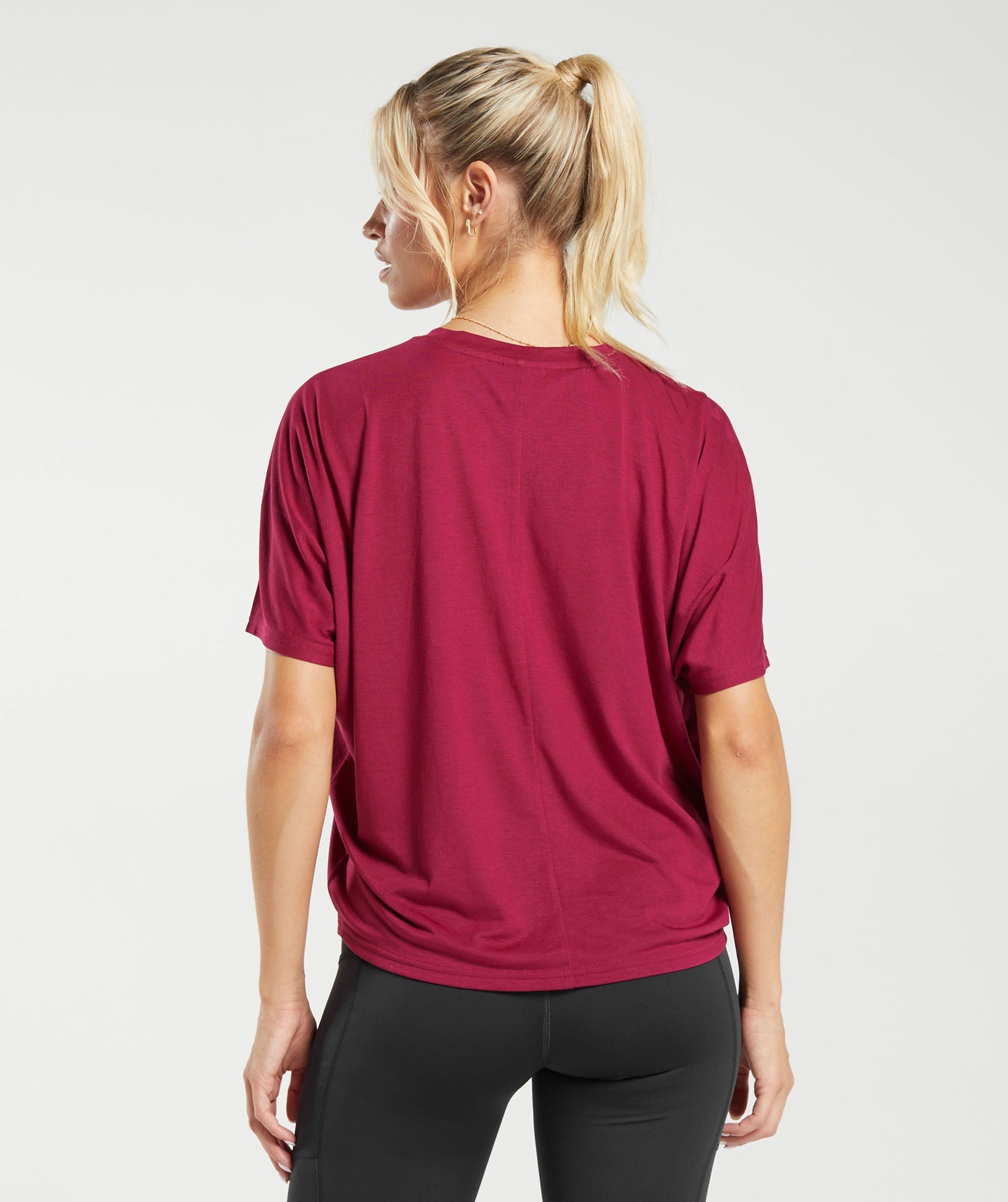 Super Soft T-Shirt in Raspberry Pink - view 2
