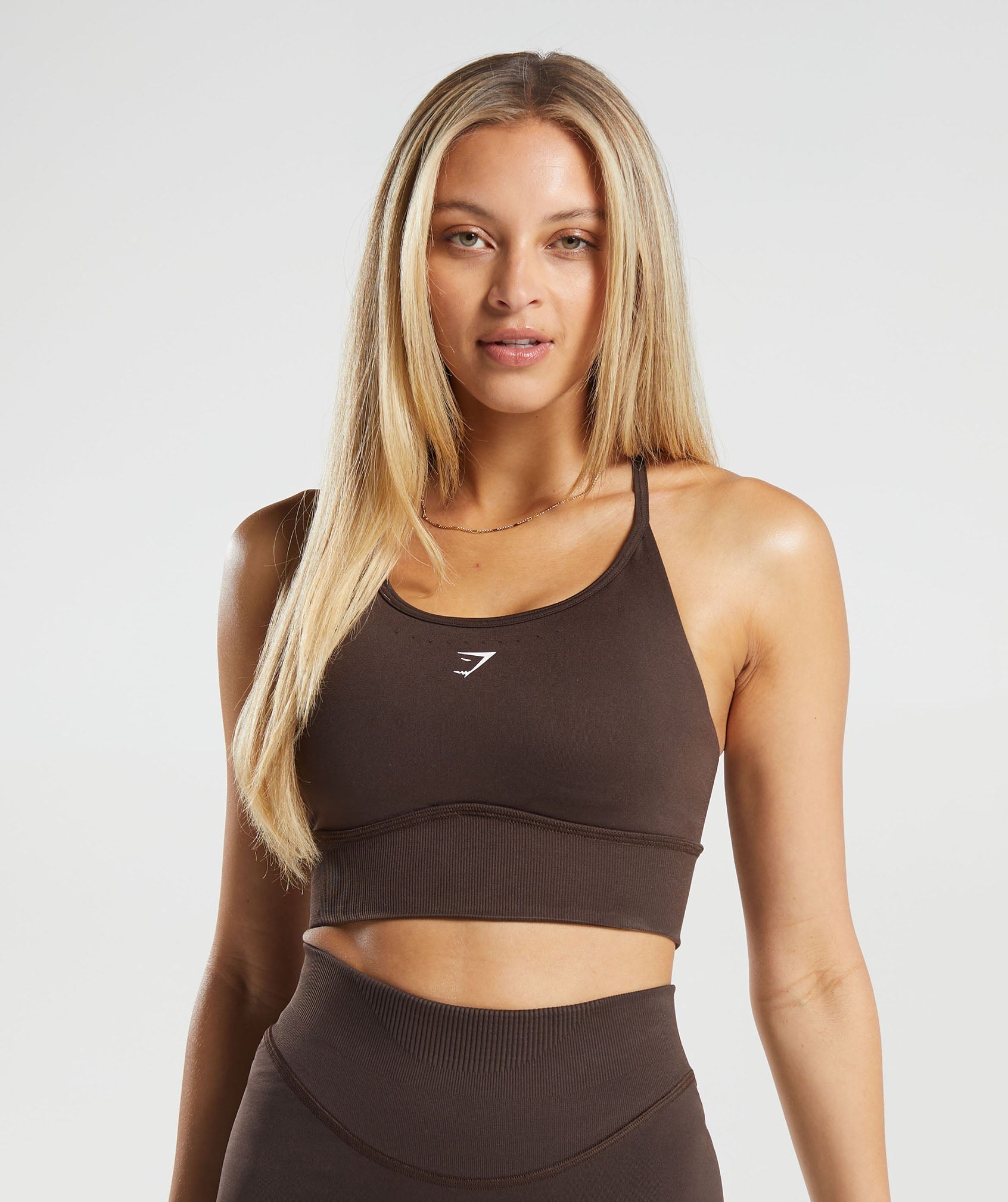 Sweat Seamless Longline Sports Bra