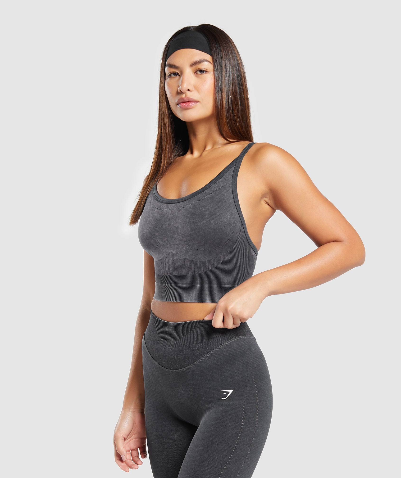 GYMSHARK Gymshark CHALK - Leggings - Women's - black - Private Sport Shop