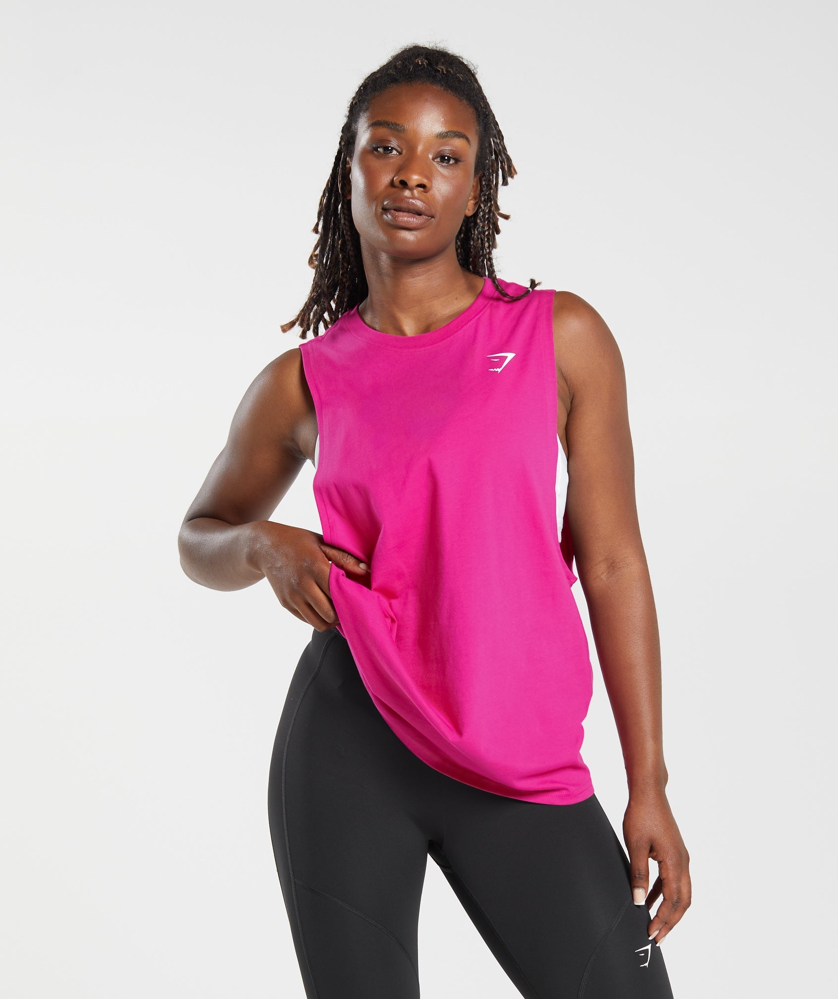 Training Tank in Bold Magenta - view 1