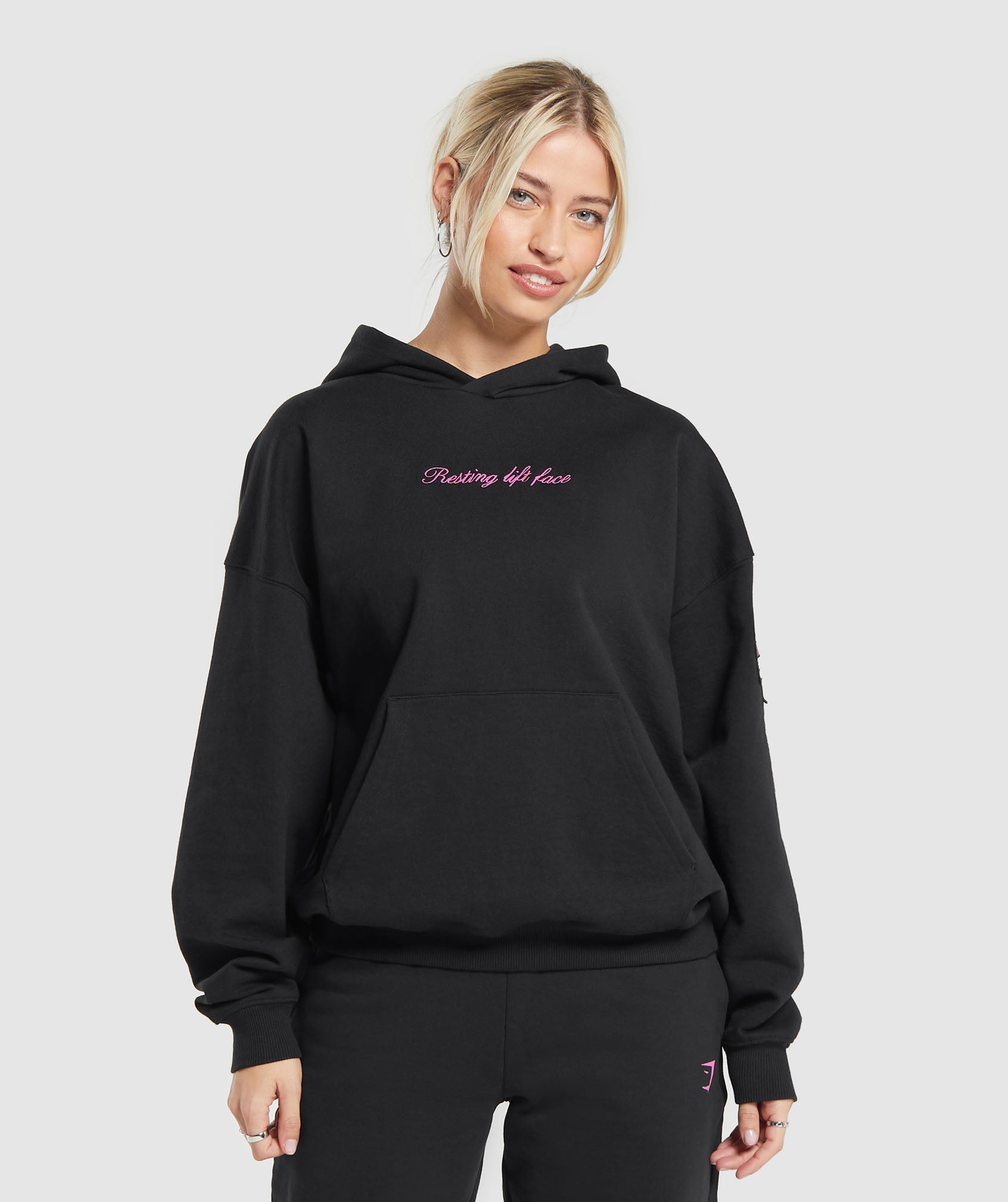 Pink Essentials Hoodie, Upto 30% OFF