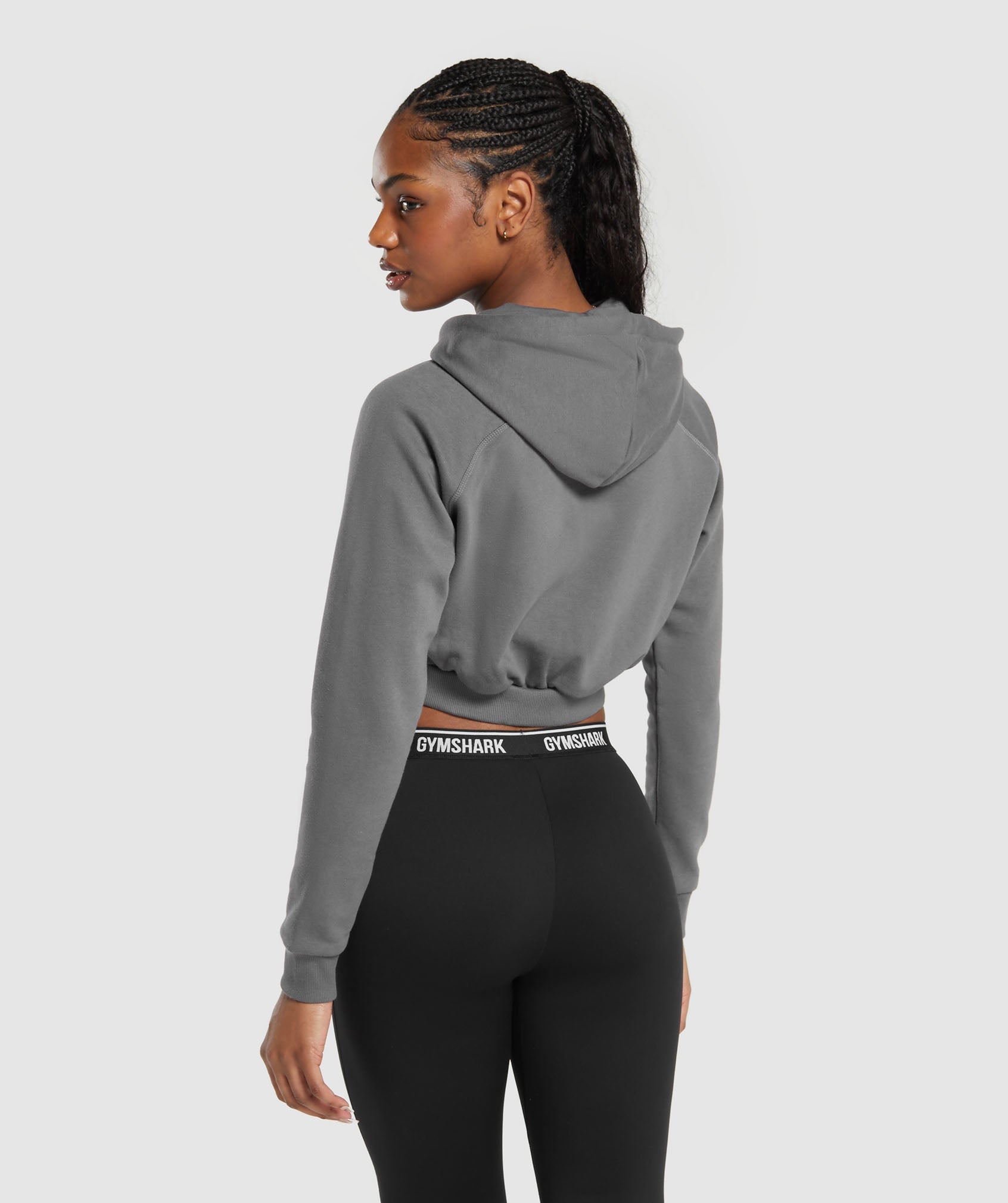 Training Fleece Cropped Hoodie