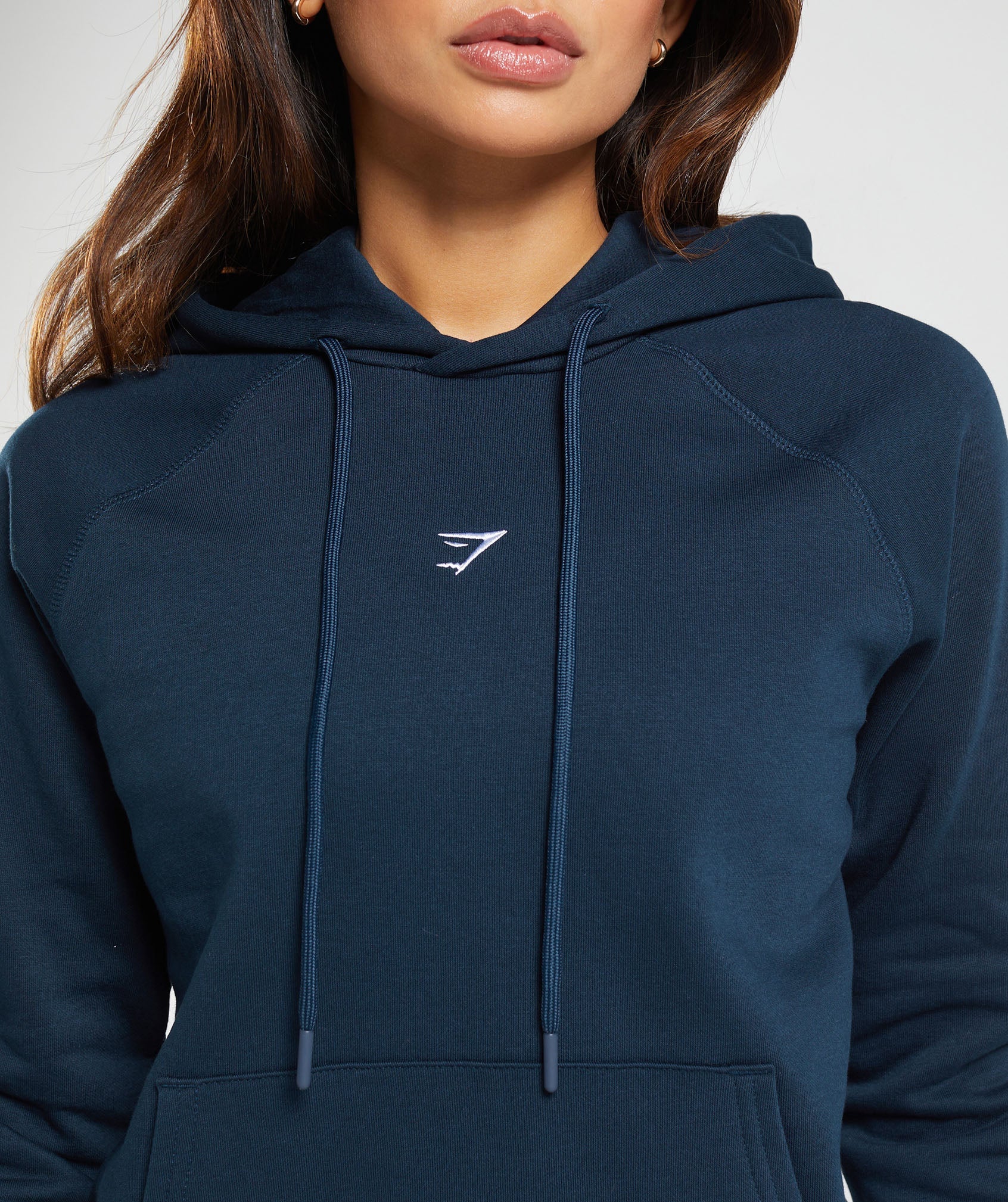 Training Fleece Regular Hoodie in Navy - view 5