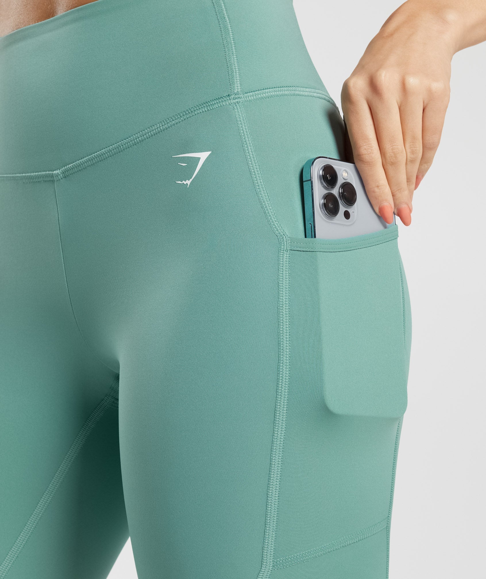 Pocket Leggings in Ink Teal - view 5