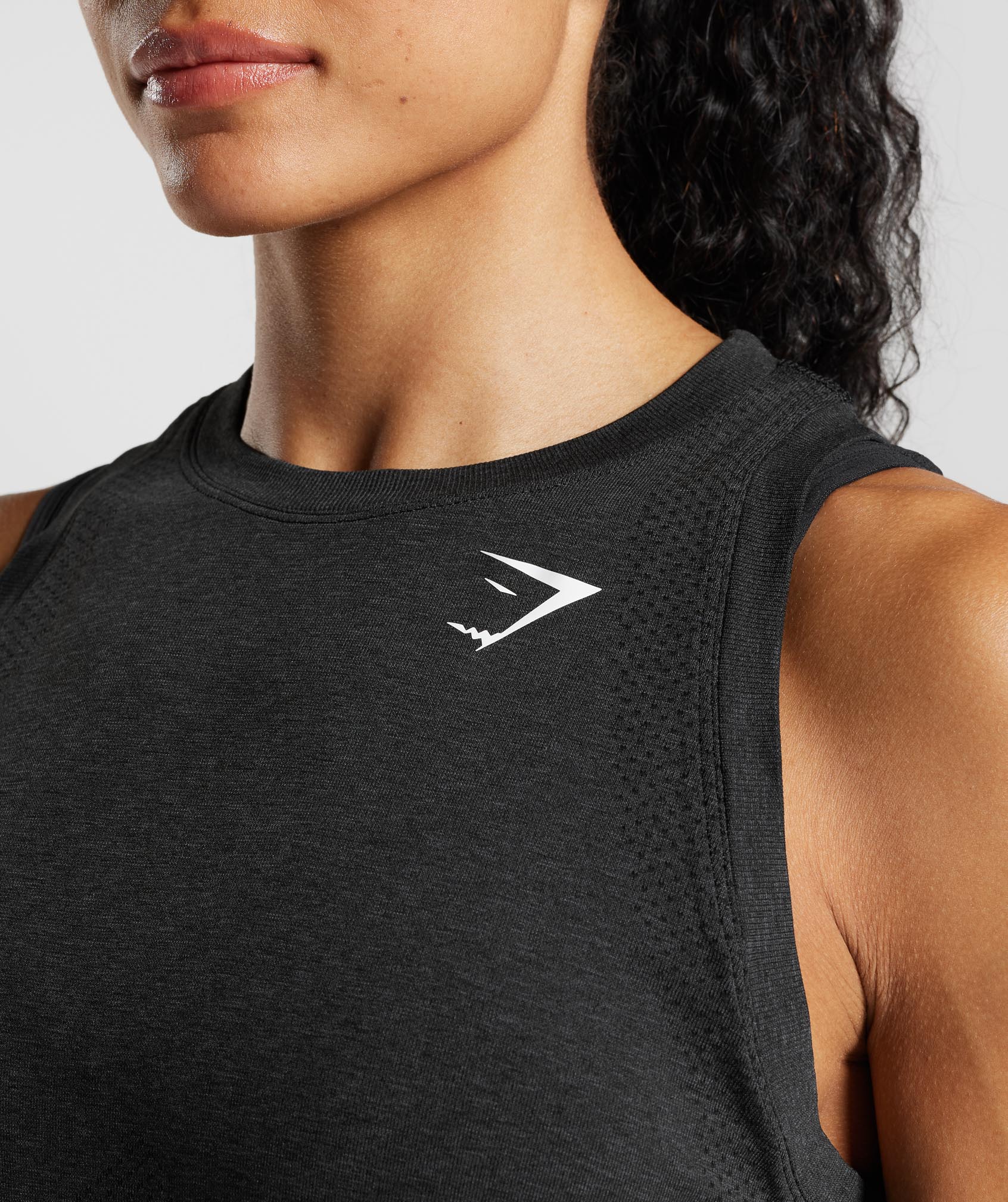 Vital Seamless 2.0 Light Tank in Black Marl - view 6