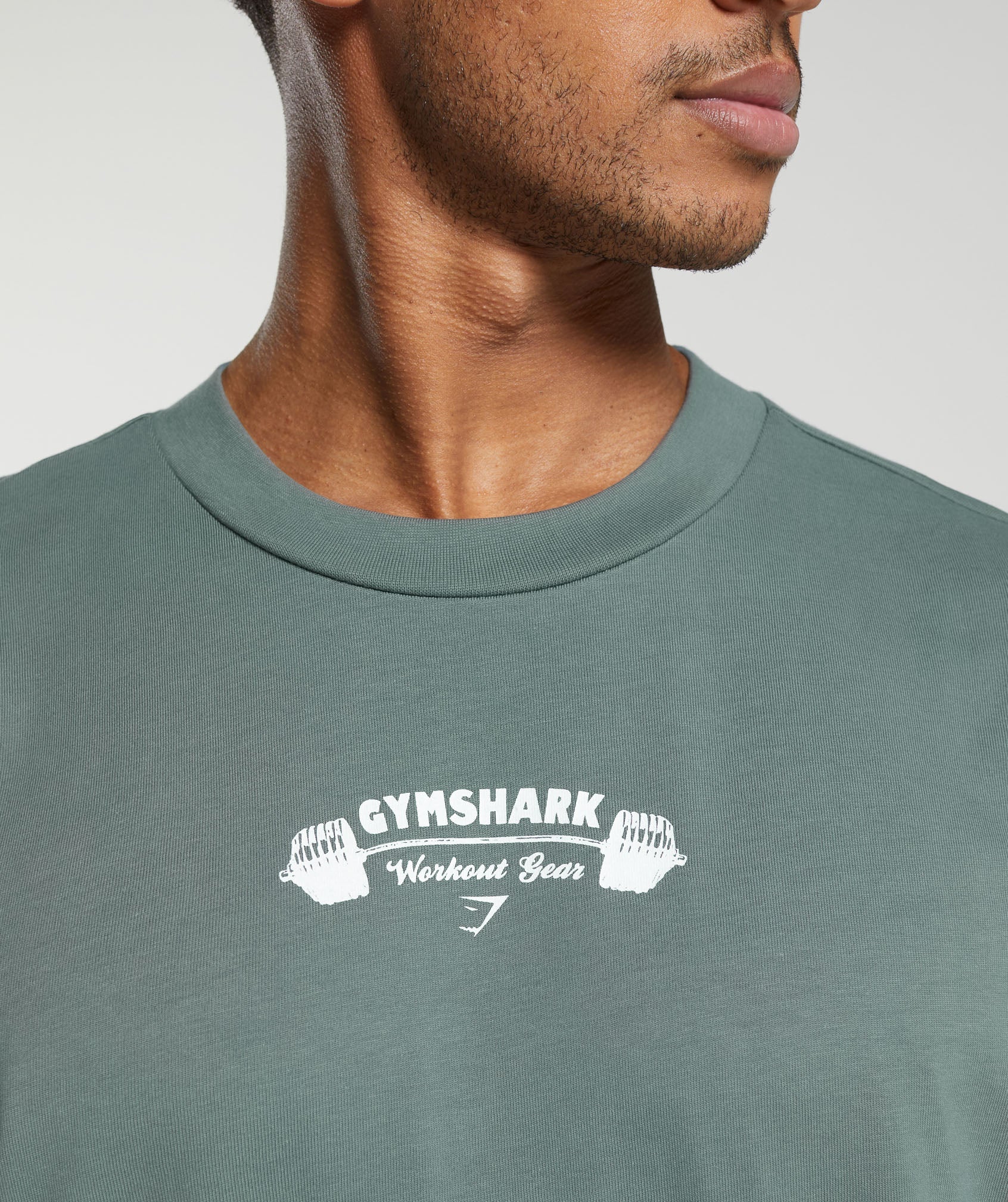 Workout Gear T-Shirt in Cargo Teal - view 5