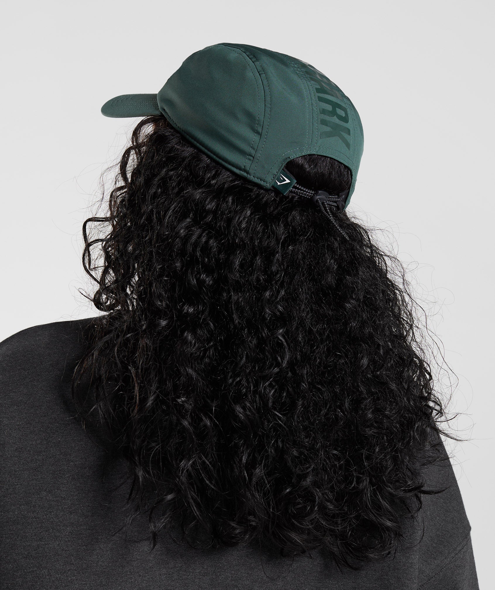  5 Panel Running Cap in Obsidian Green - view 8