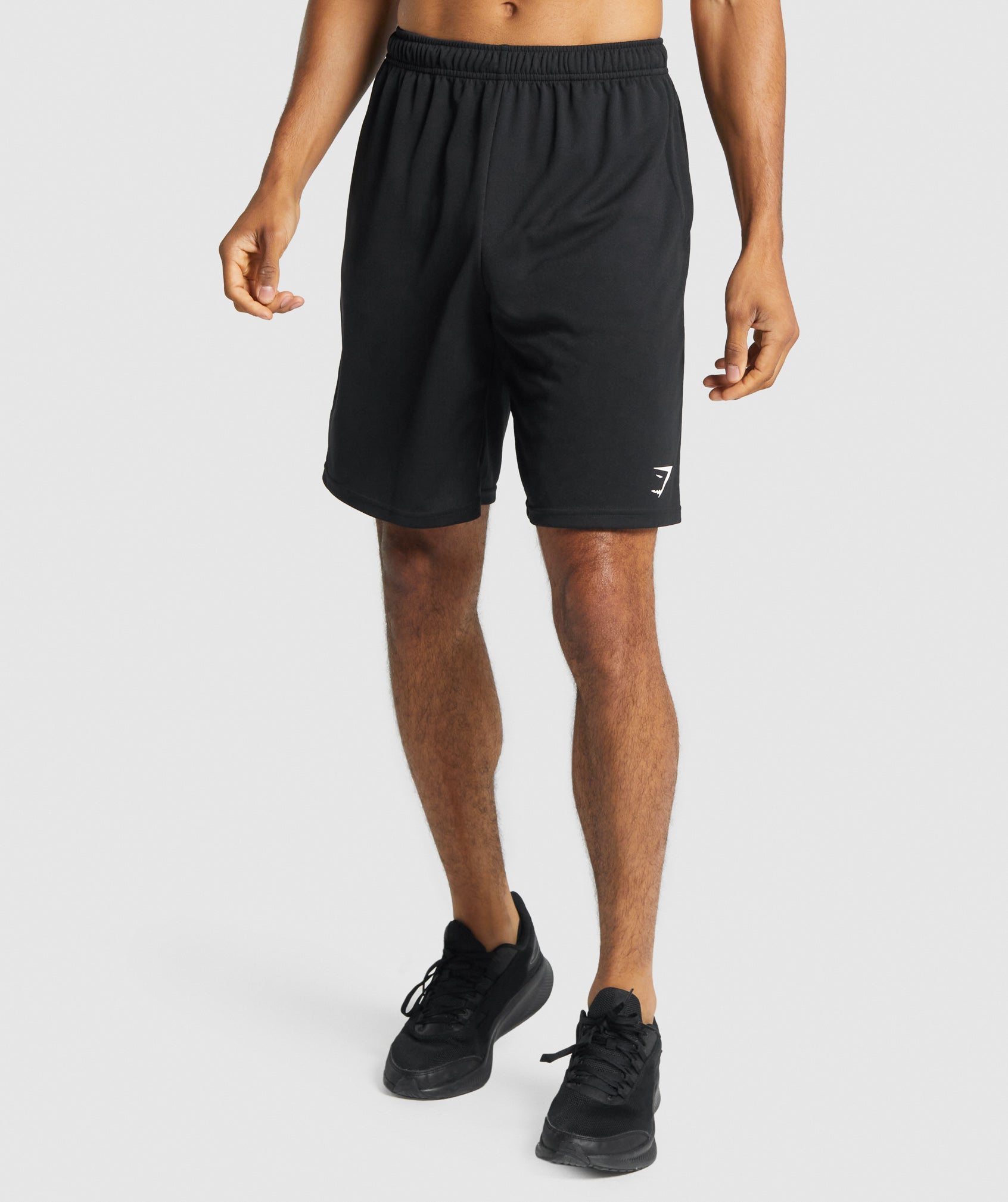 Arrival Knitted Shorts in Black - view 1