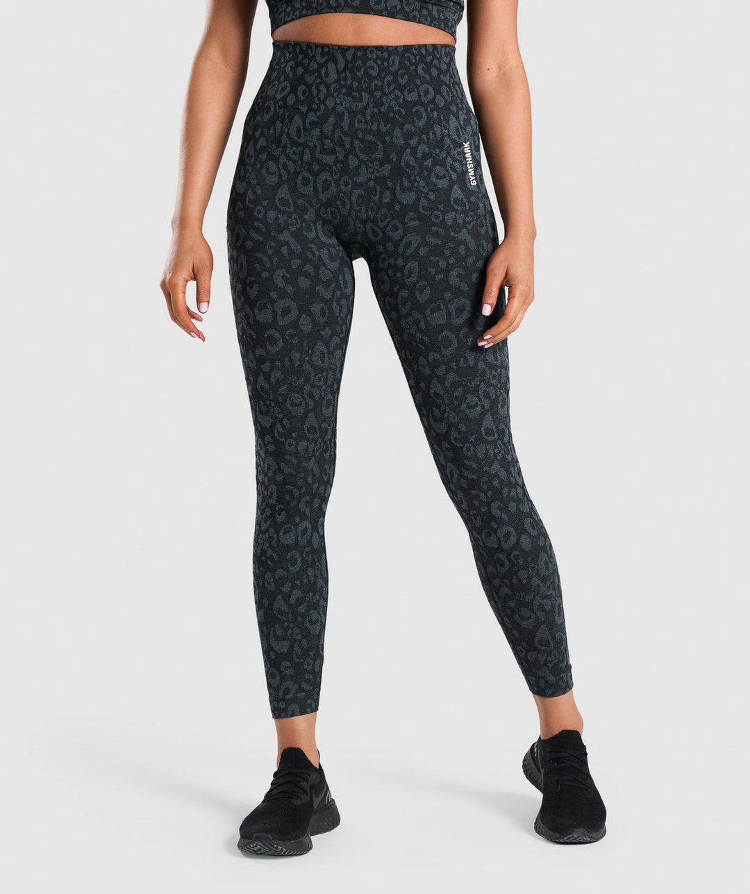 Gymshark Adapt Animal Seamless Leggings - Black | Gymshark