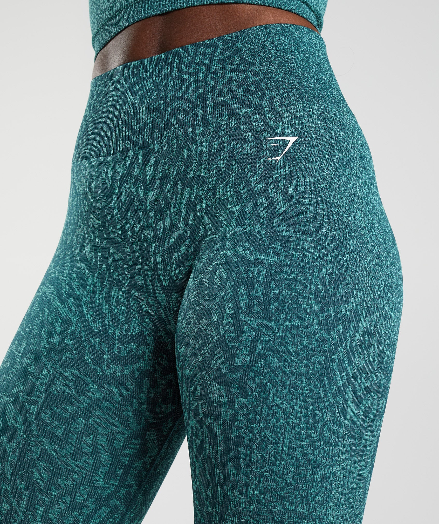 Adapt Animal Seamless Leggings in Reef | Winter Teal