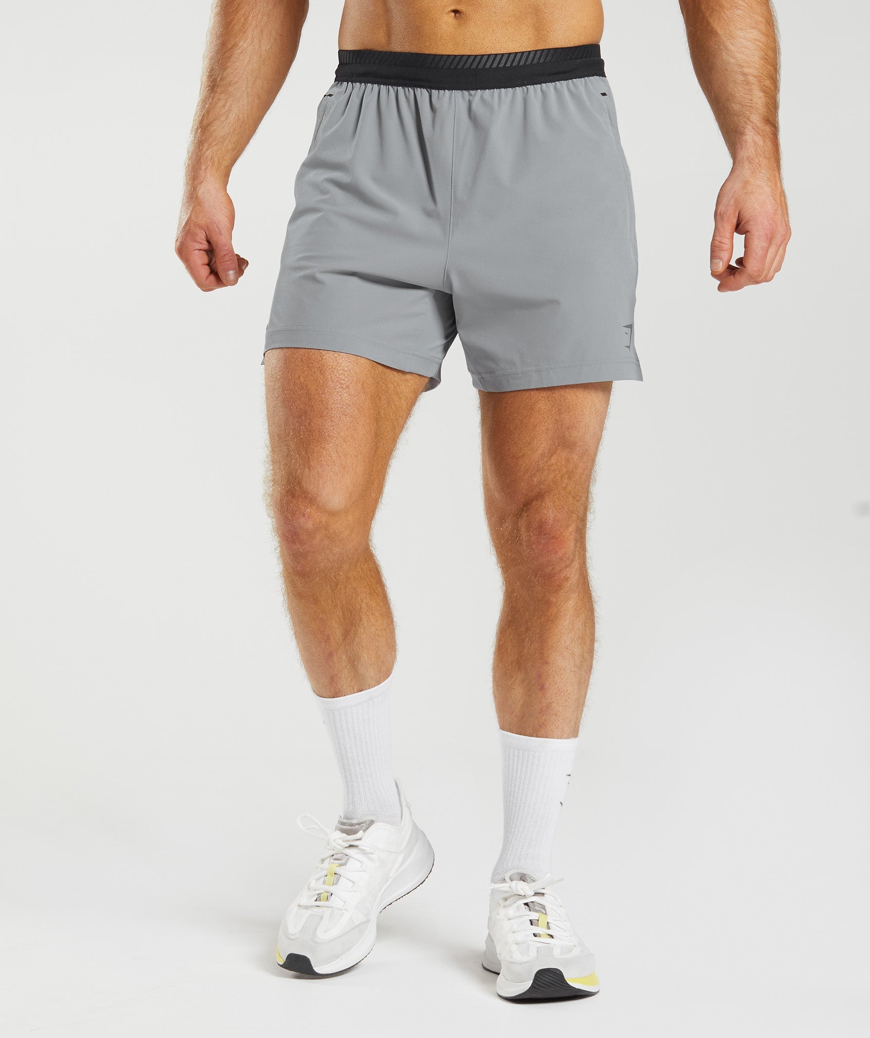 Apex 5" Hybrid Shorts in Drift Grey - view 1