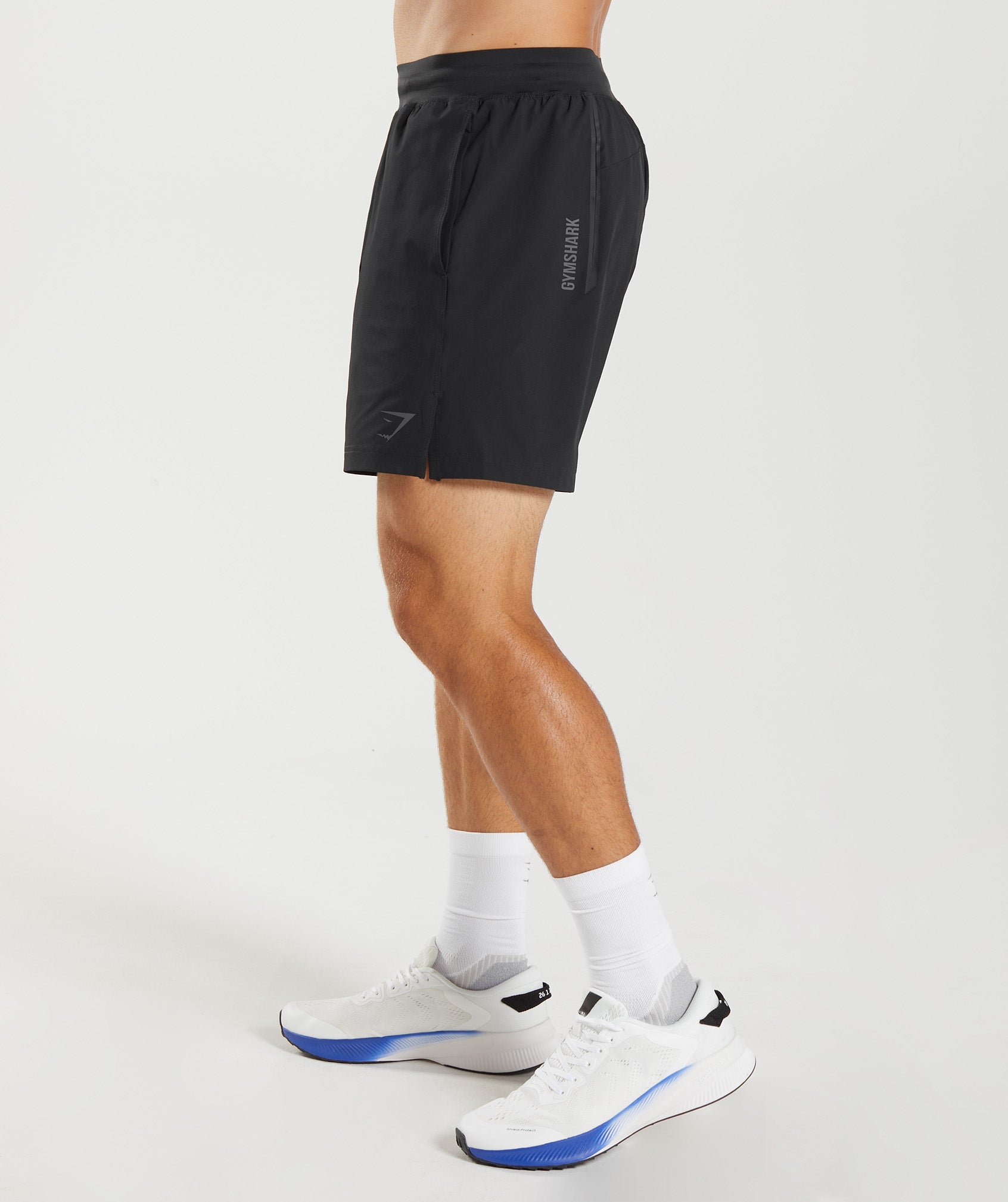 Apex 8" Function Shorts in Black - view 3