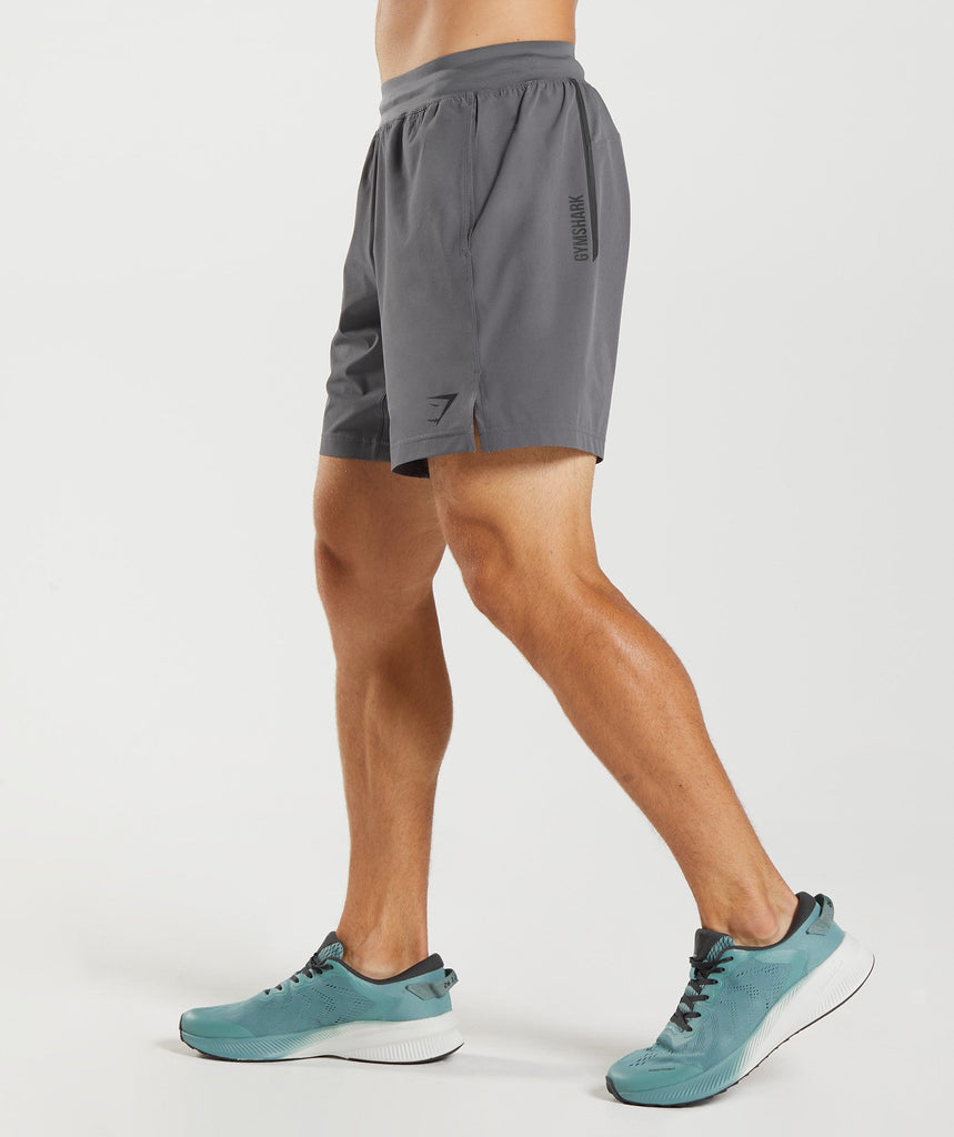 Gymshark Apex 8" Function Shorts - Silhouette Grey | Gymshark