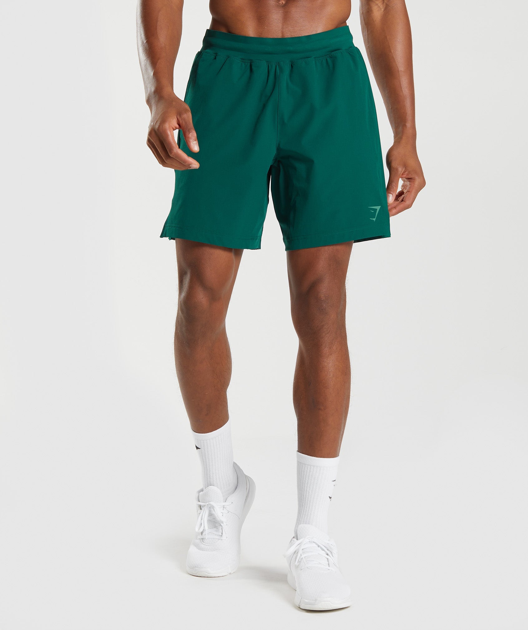 Apex 8" Function Shorts in Woodland Green - view 1
