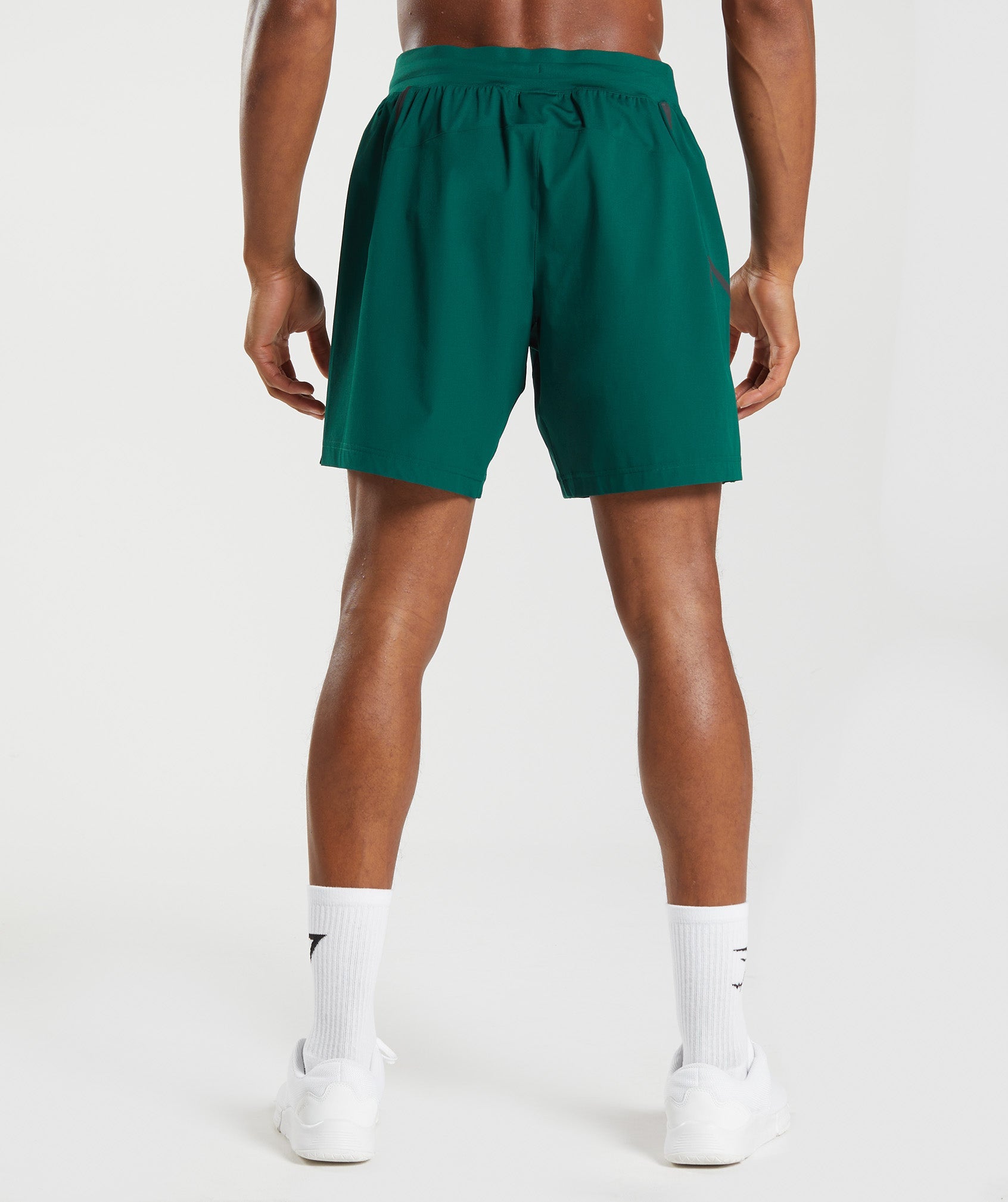 Apex 8" Function Shorts in Woodland Green - view 2