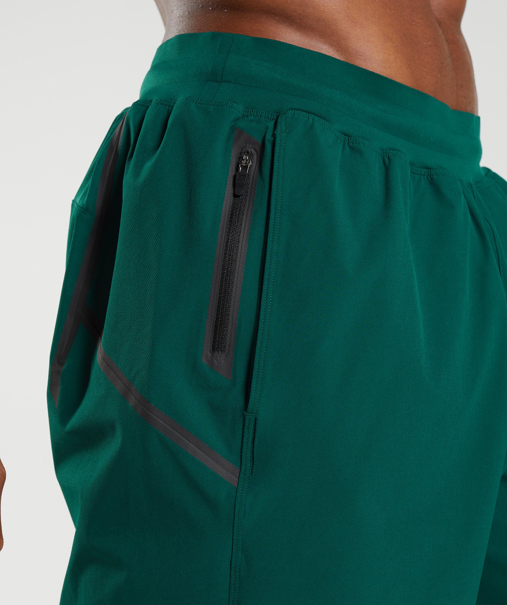 Apex 8" Function Shorts in Woodland Green - view 6