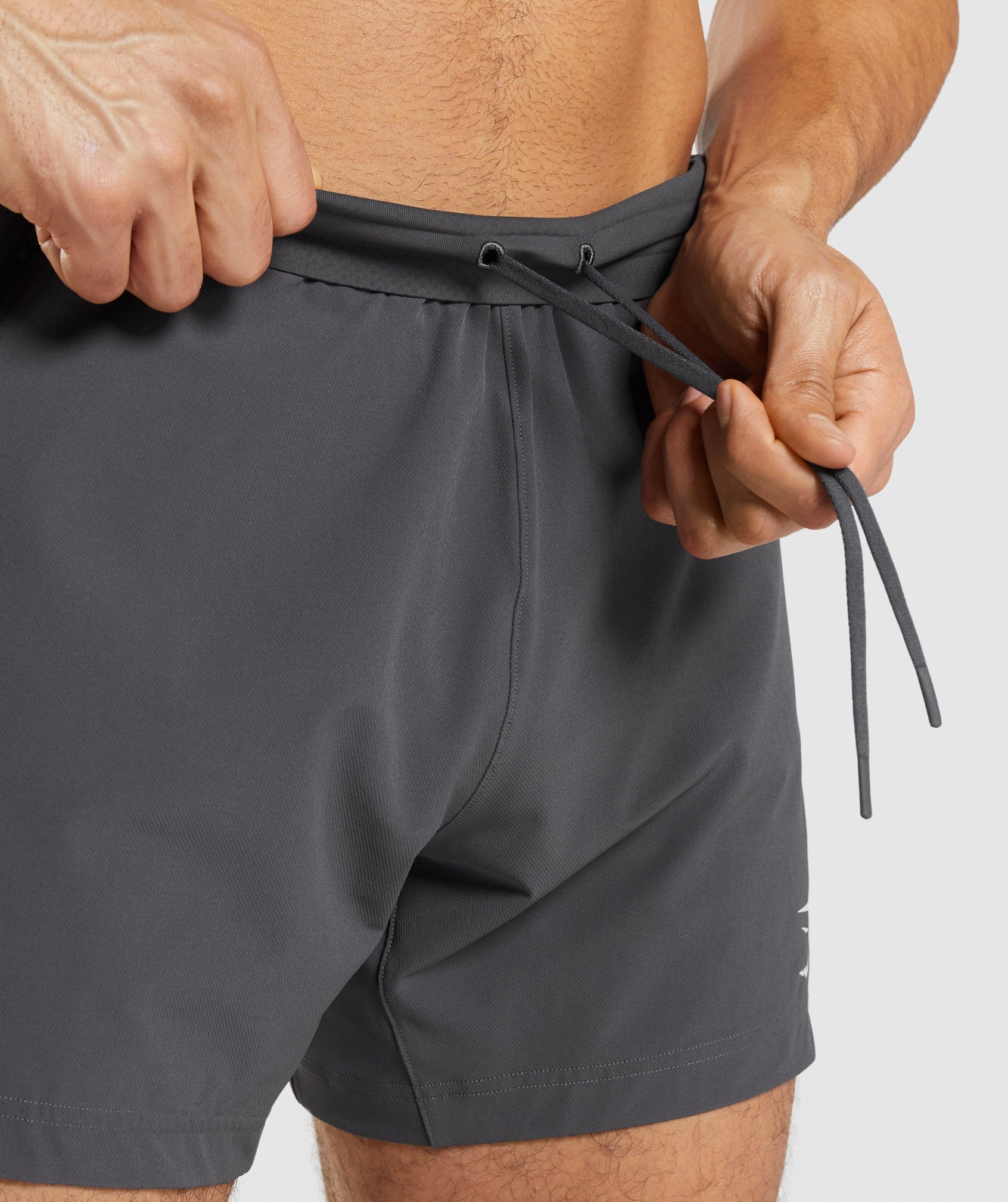 Apex 5" Perform Shorts in Onyx Grey