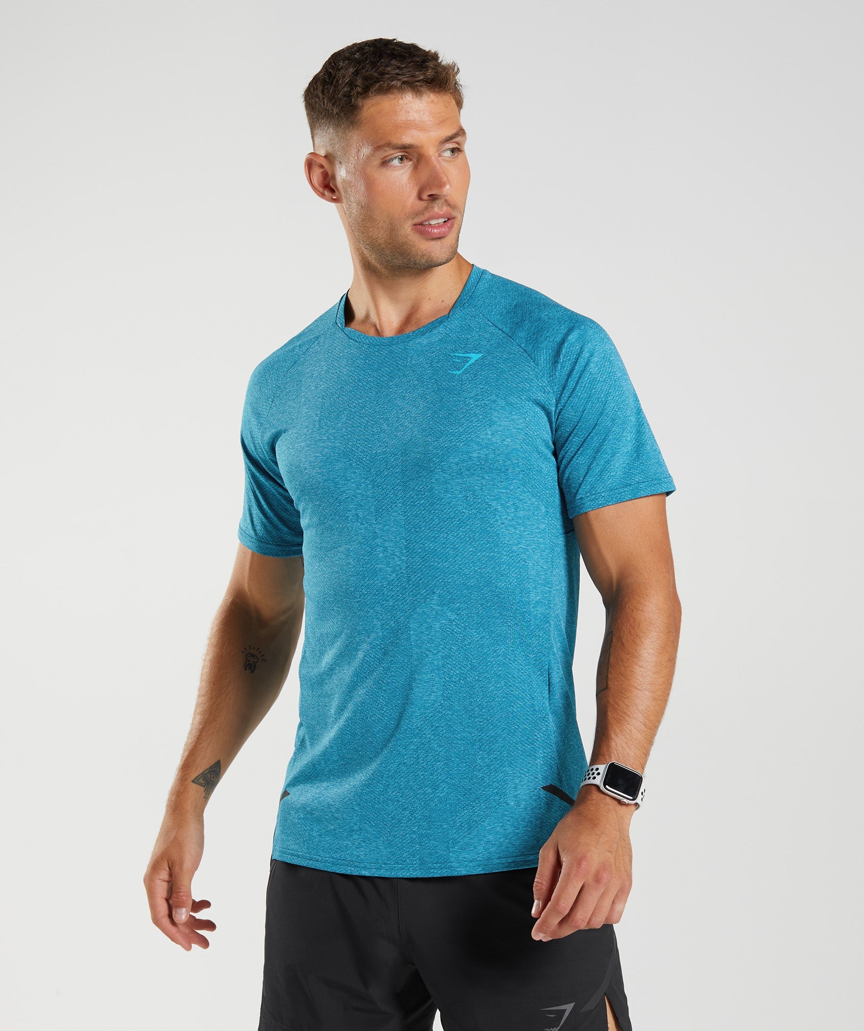 Apex T-Shirt in Atlantic Blue/Shark Blue - view 1