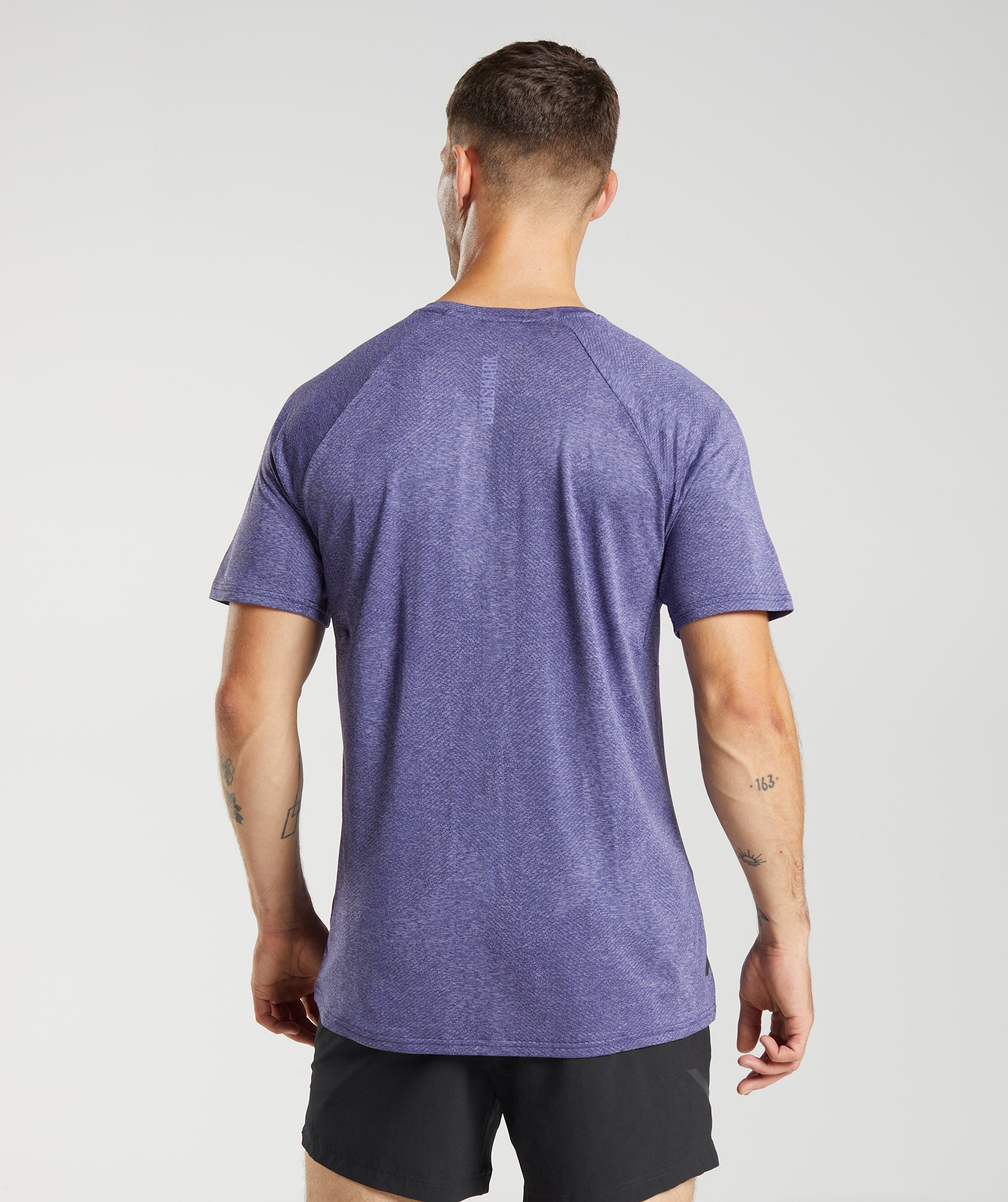 Apex T-Shirt in Neptune Purple/Velvet Purple - view 2