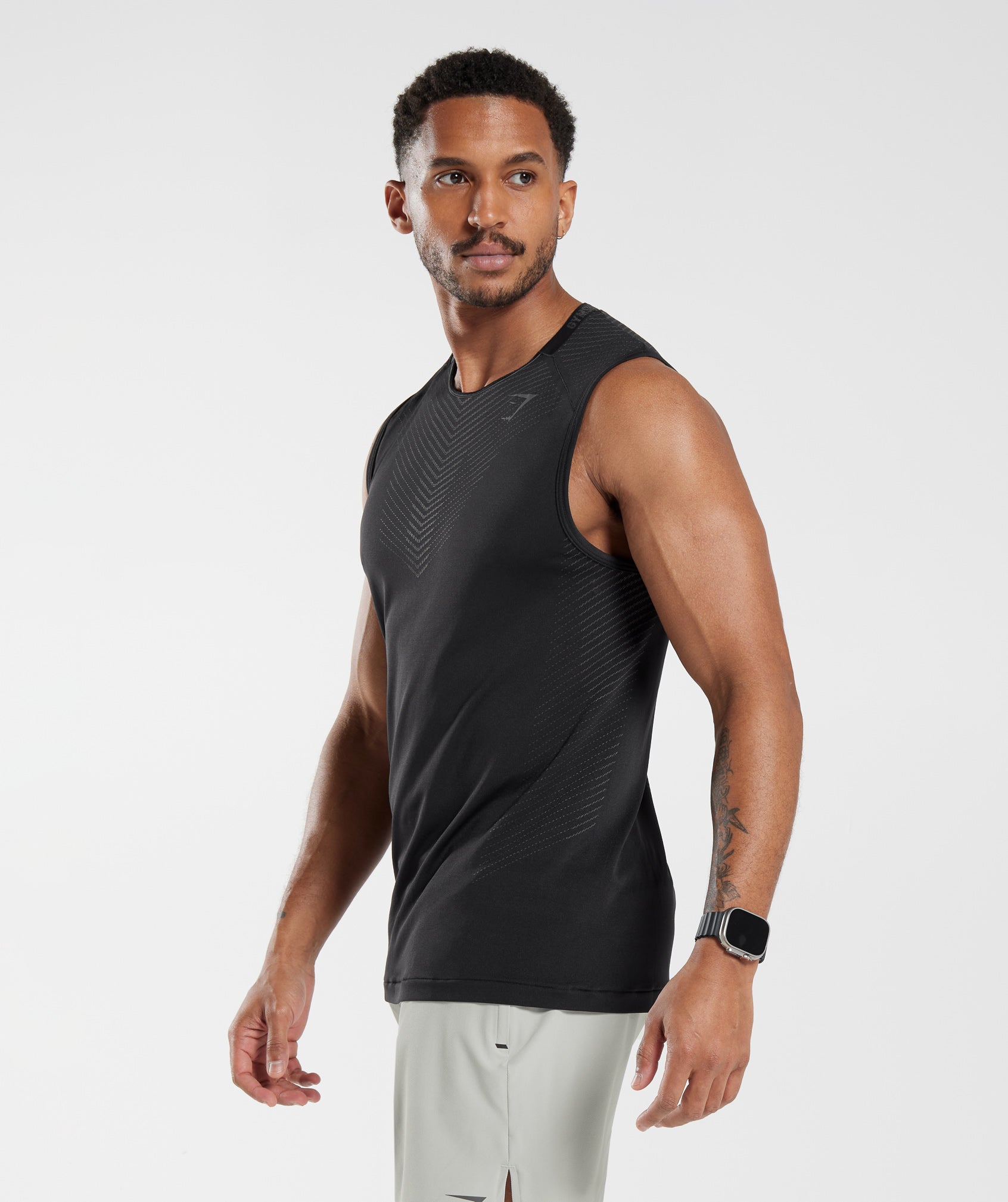 Apex Tank in Black/Silhouette Grey - view 3