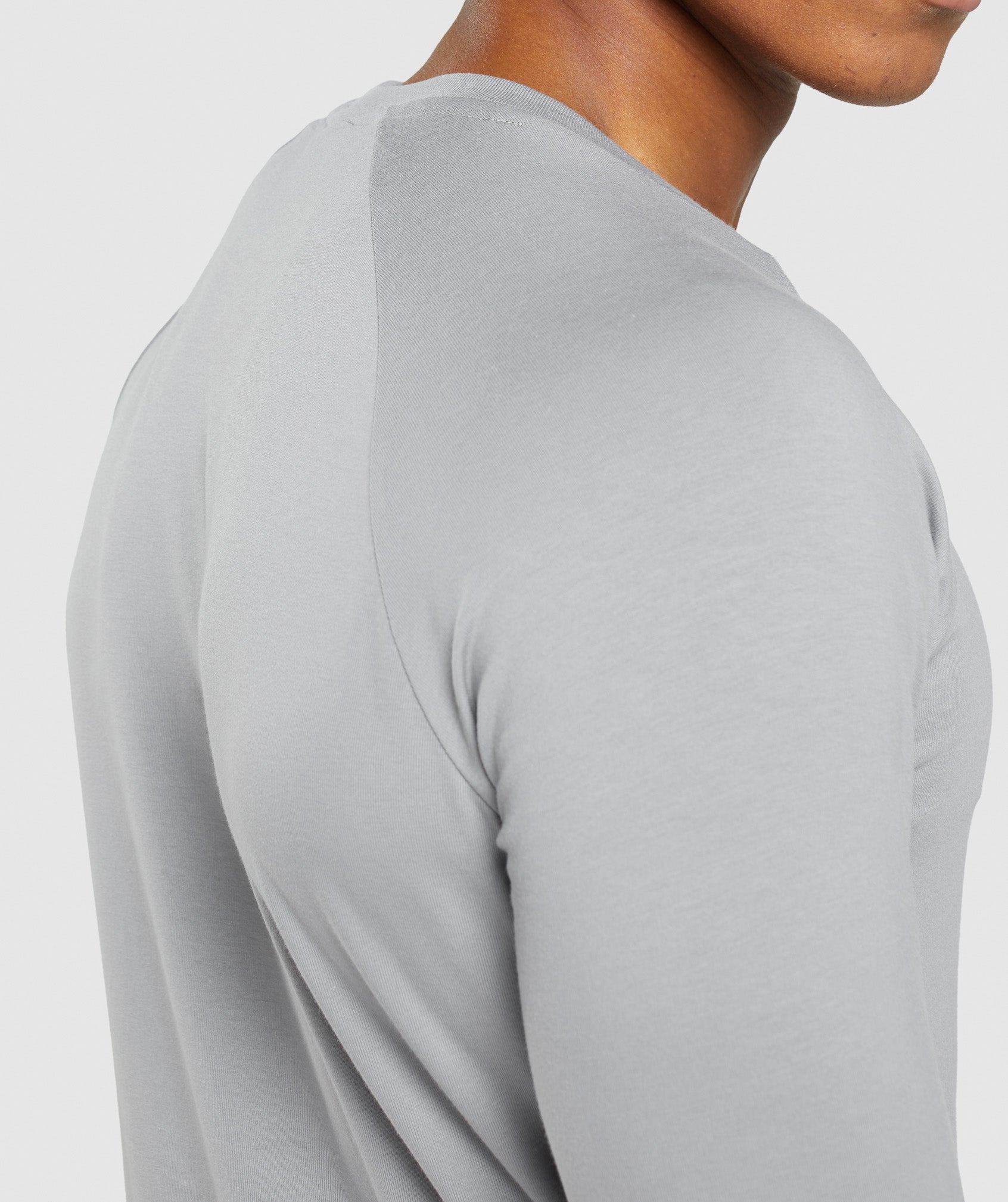 Apollo Long Sleeve T-Shirt in Smokey Grey - view 5