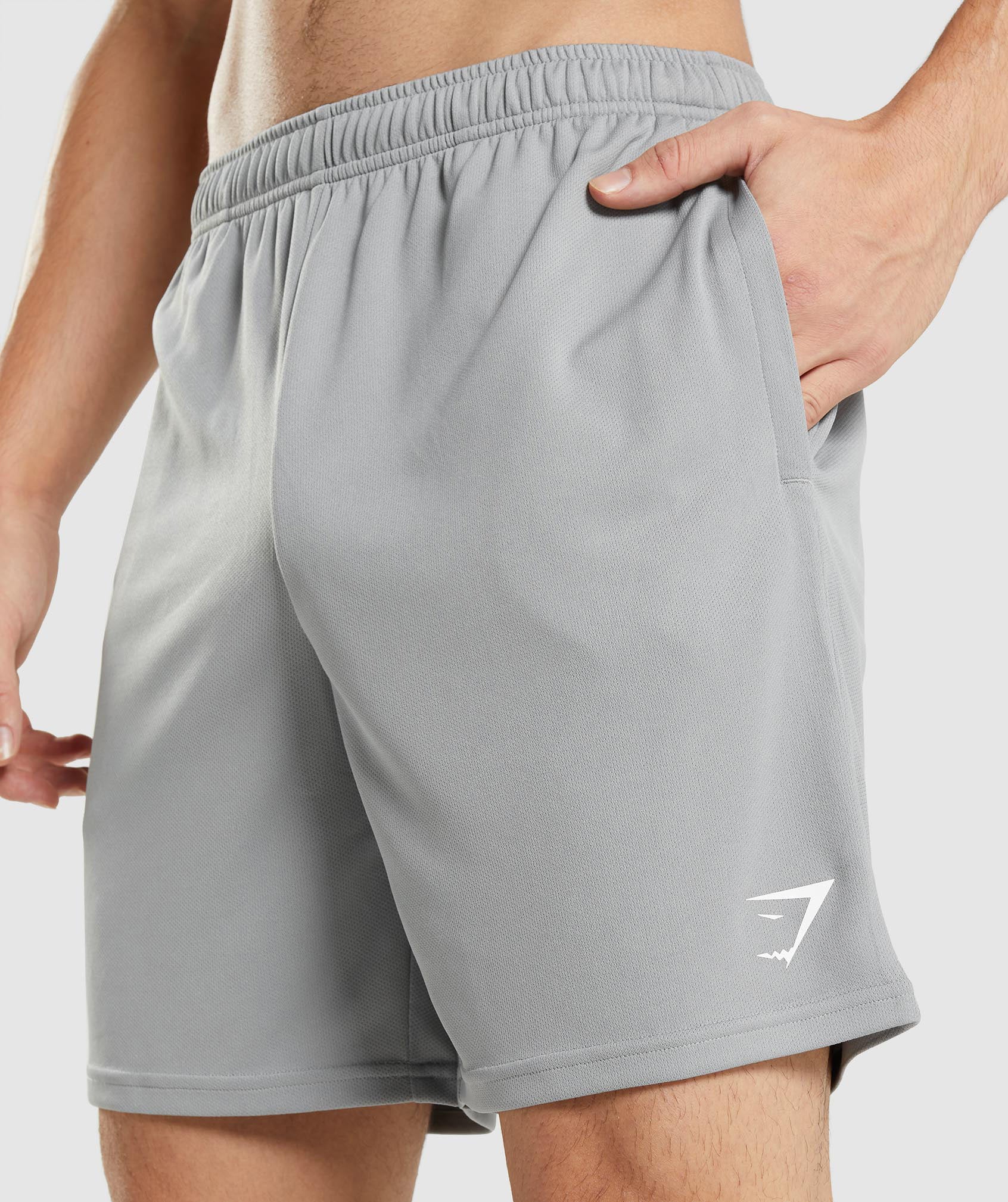 Arrival Knitted Shorts in Smokey Grey - view 6