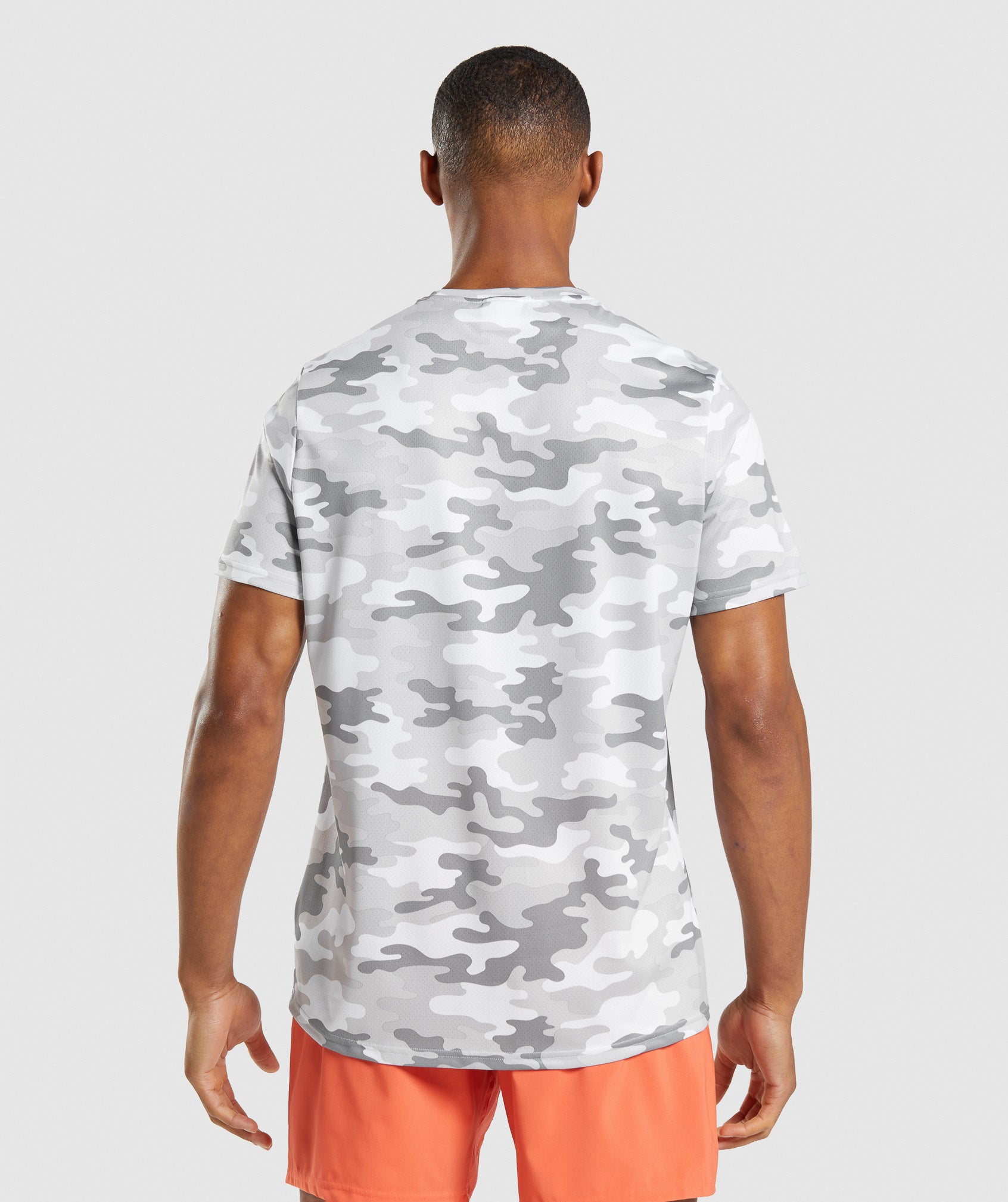 Arrival T-Shirt in Light Grey Print - view 3