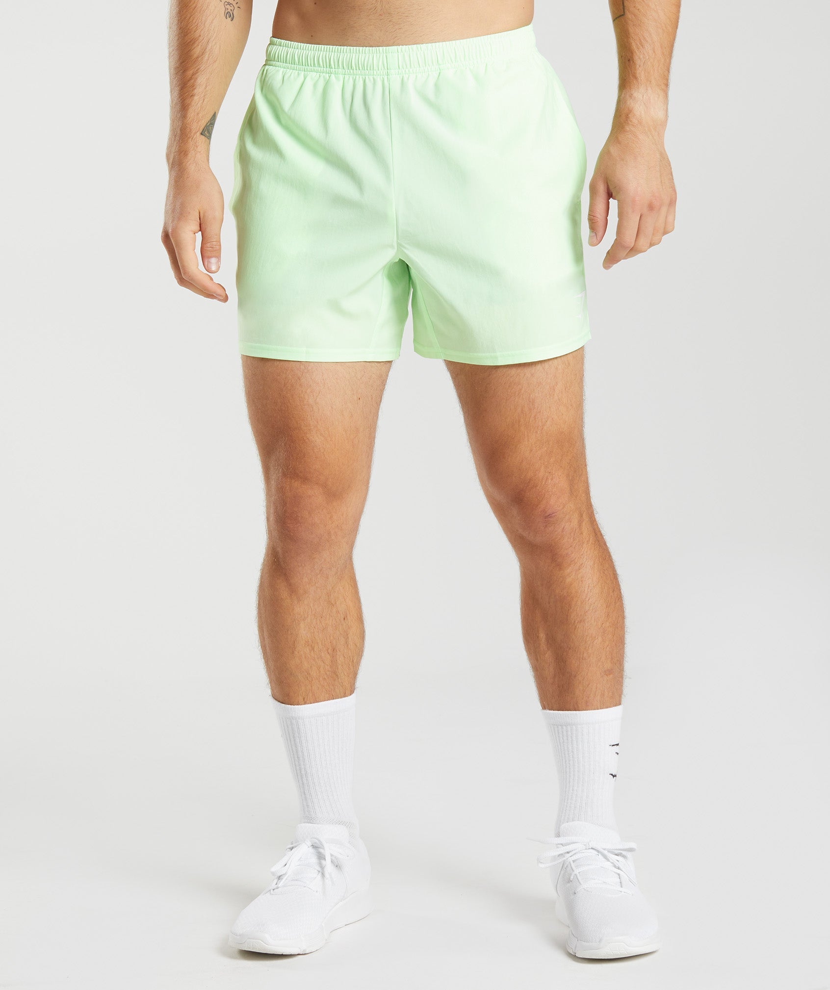 Arrival 5" Shorts in Fluo Mint - view 1