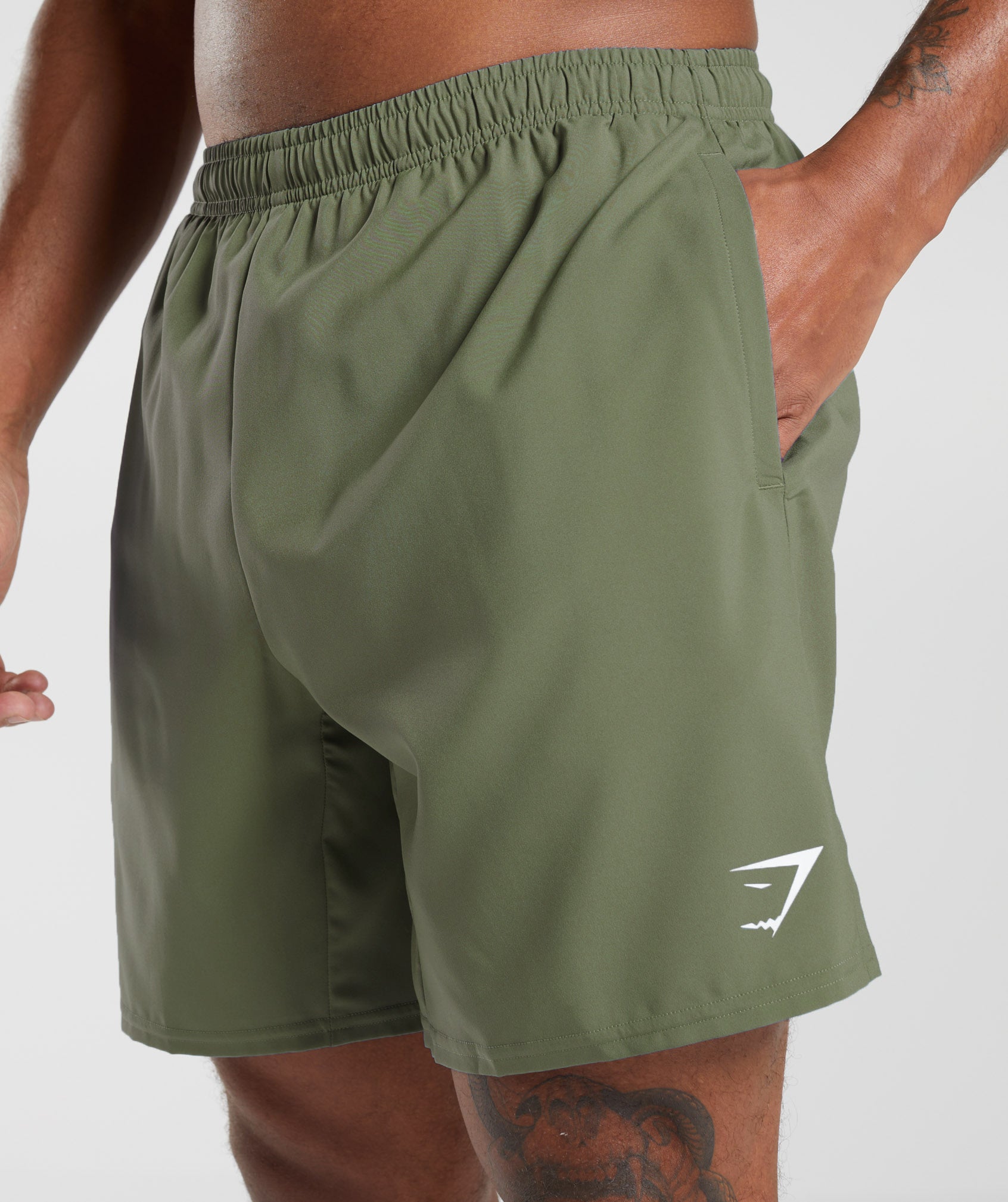 Arrival Shorts in Core Olive - view 3