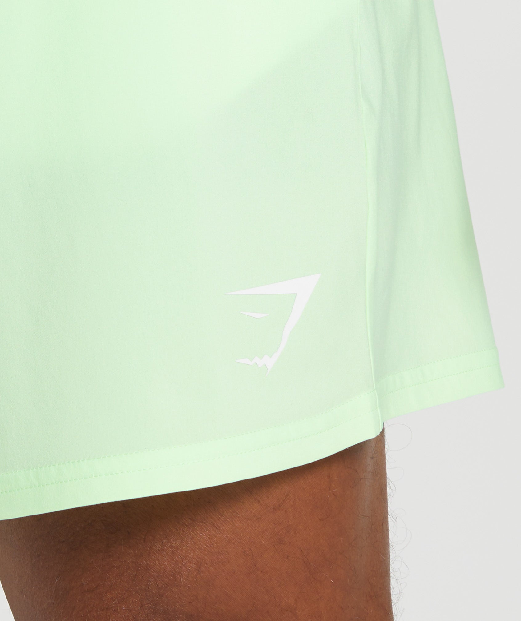 Arrival 7" Shorts in Fluo Mint - view 3