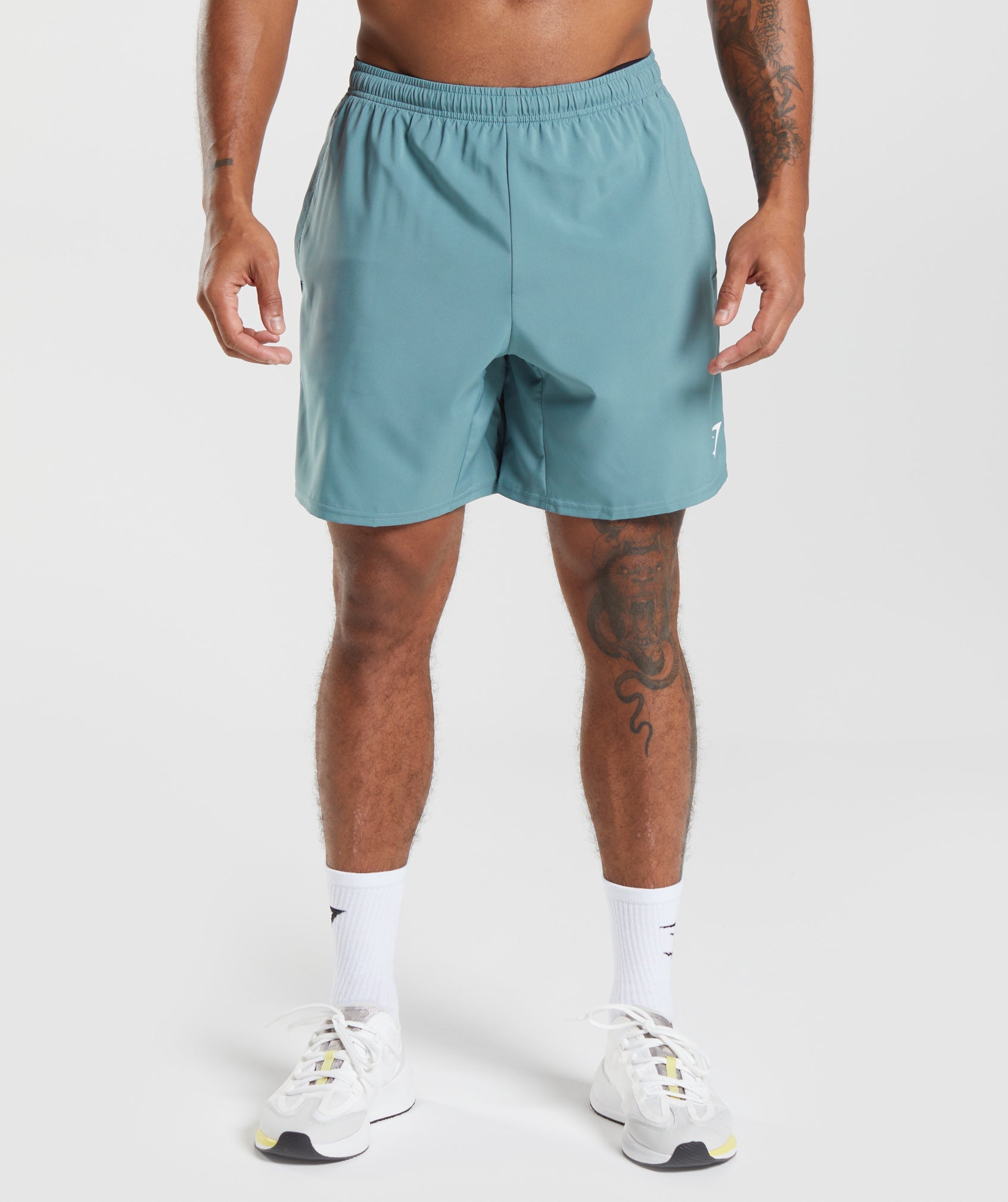 Arrival 7" Shorts in Thunder Blue - view 1