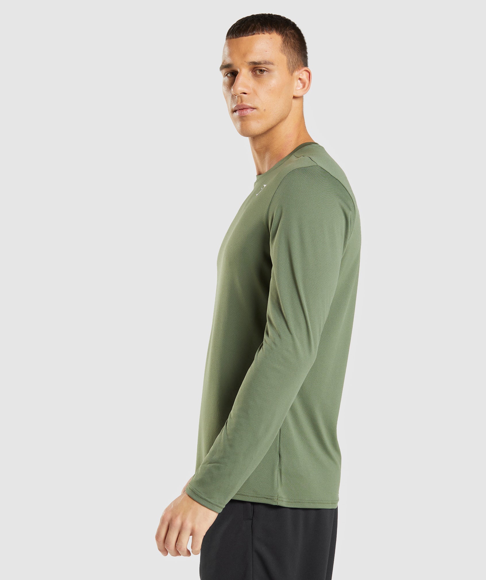 Arrival Long Sleeve T-Shirt in Core Olive - view 3
