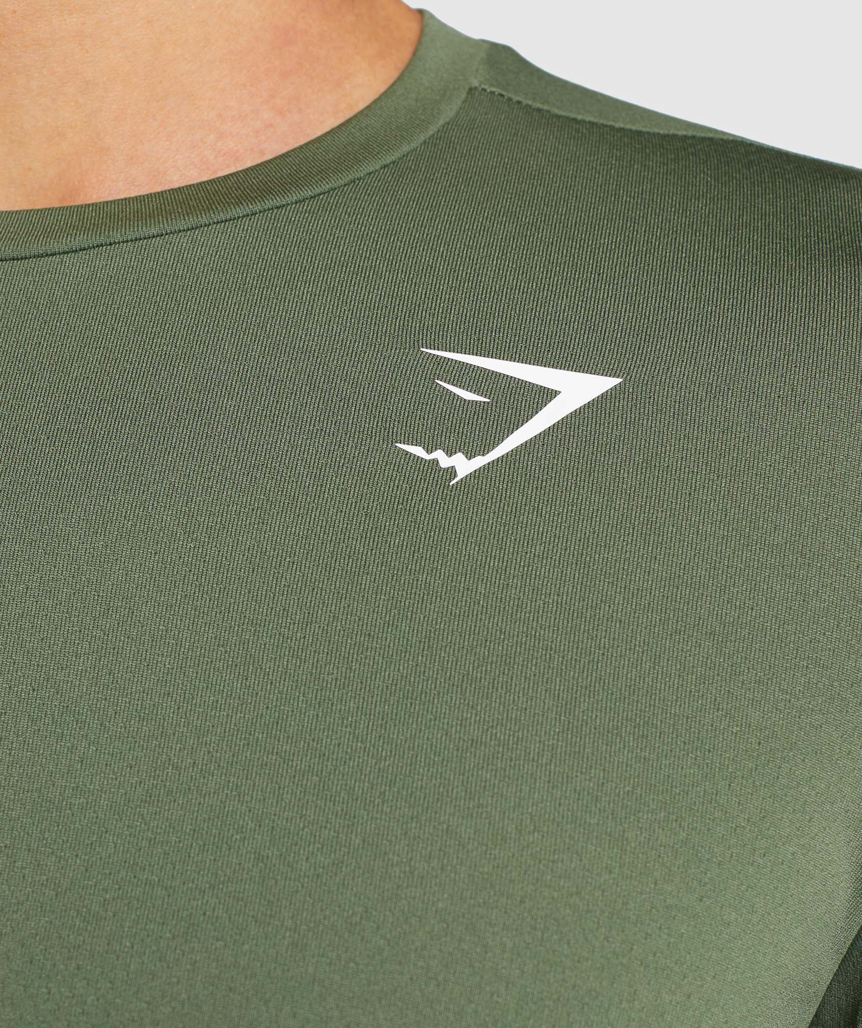 Arrival Long Sleeve T-Shirt in Core Olive - view 5