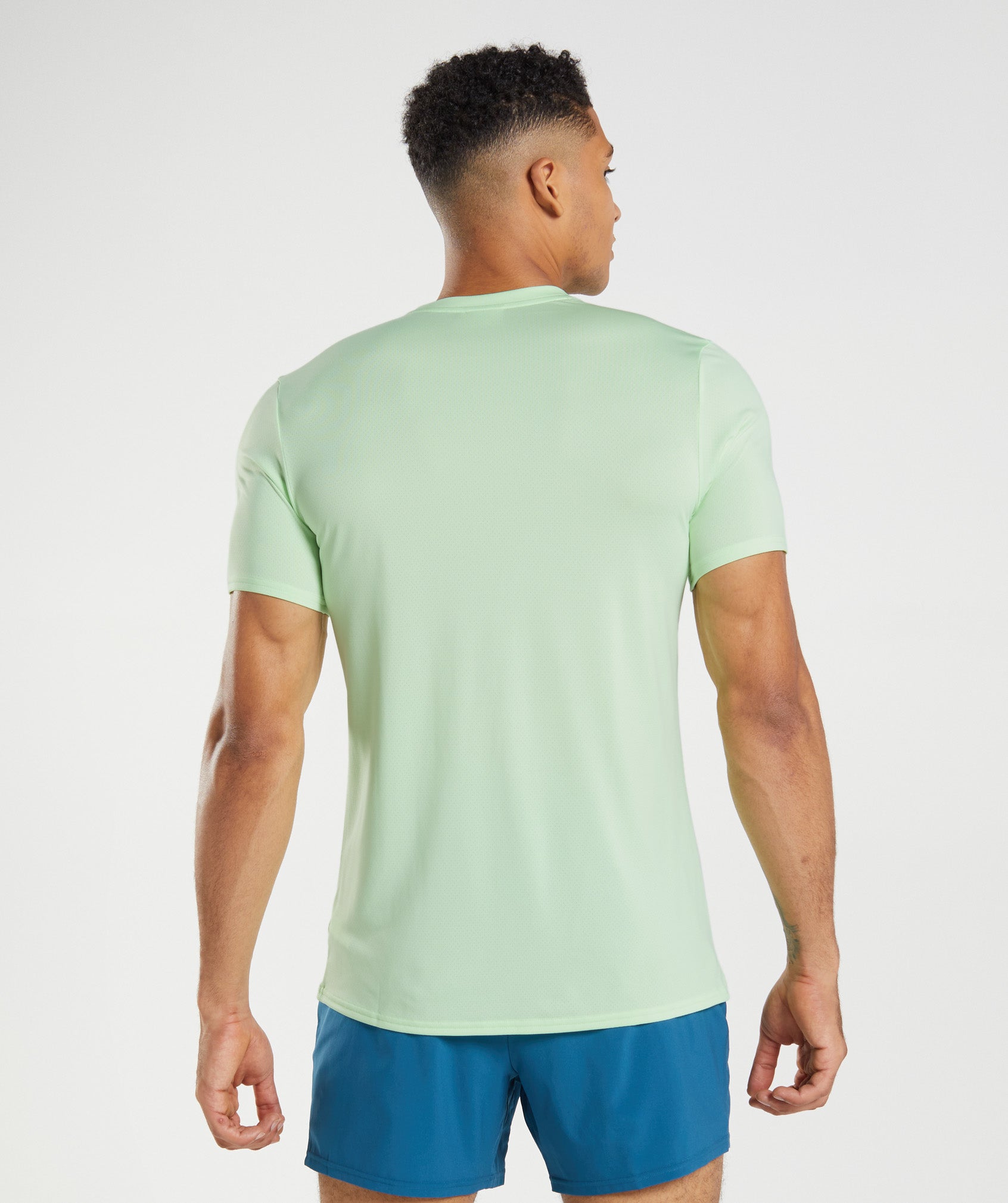 Arrival T-Shirt in Fluo Mint - view 2