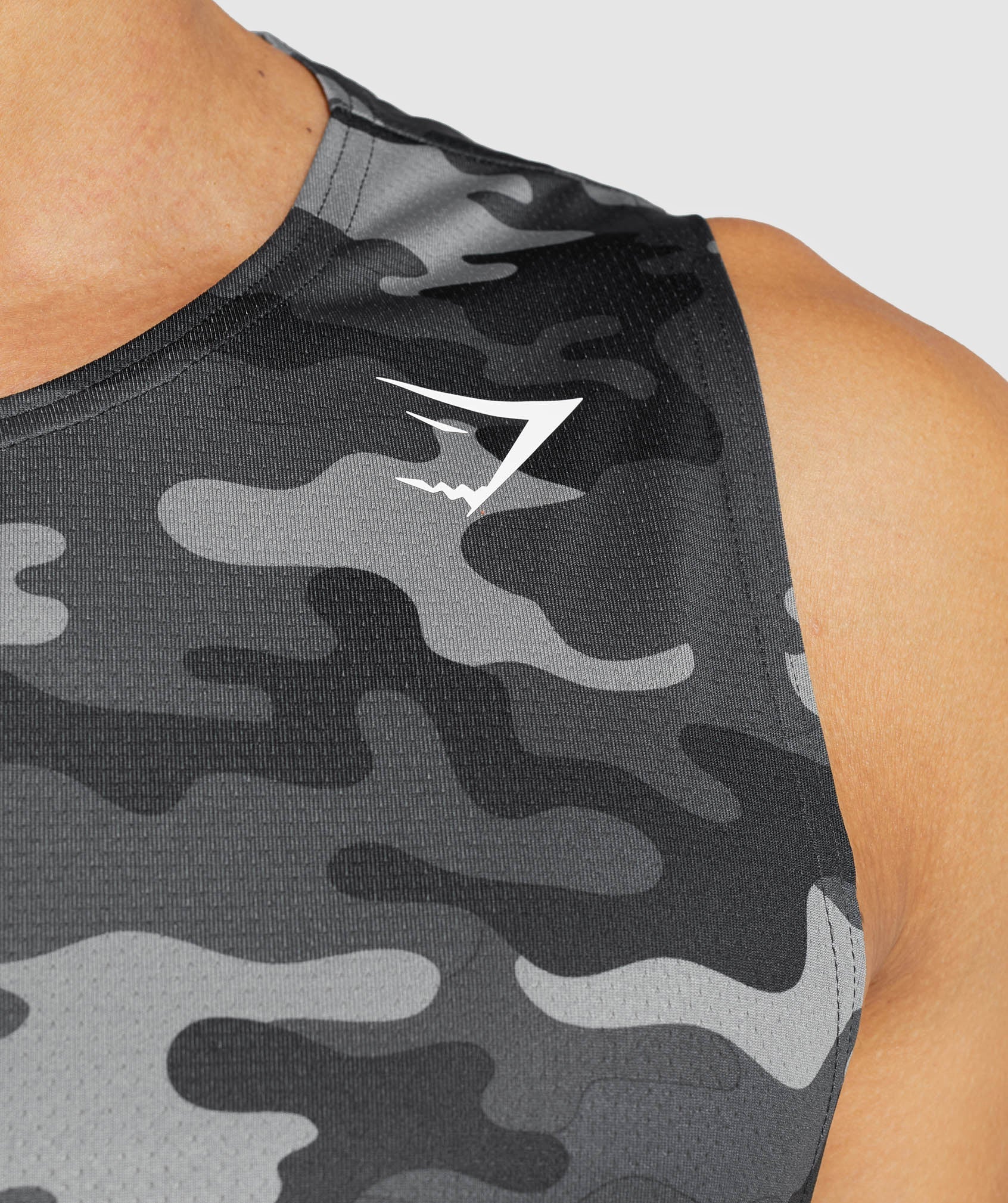 Arrival Tank in Grey Print - view 6