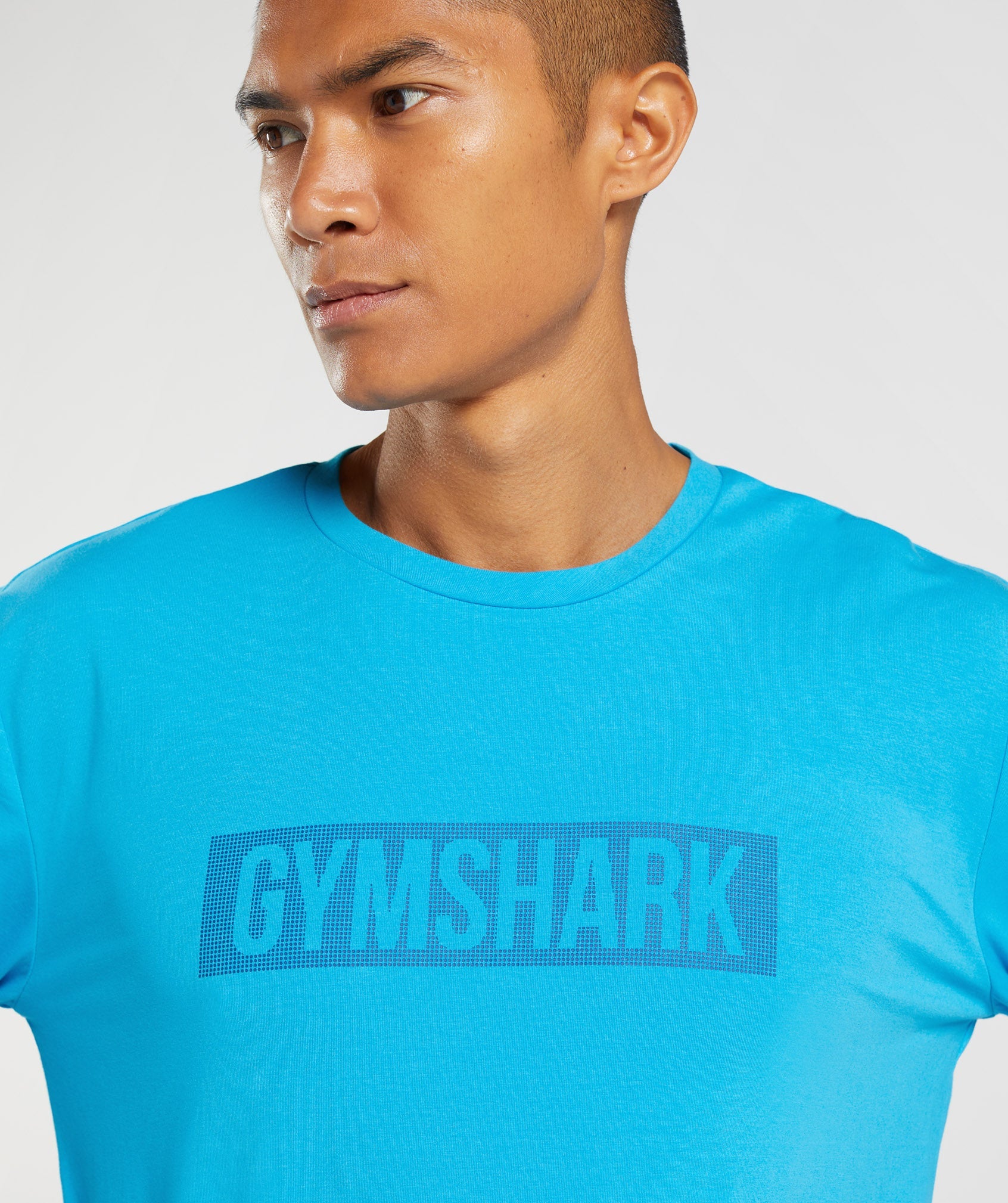Block Long Sleeve T-Shirt in Shark Blue - view 3