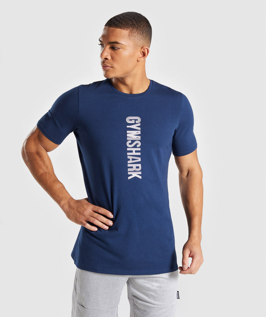 Gymshark Bold T-Shirt - Sapphire Blue 1