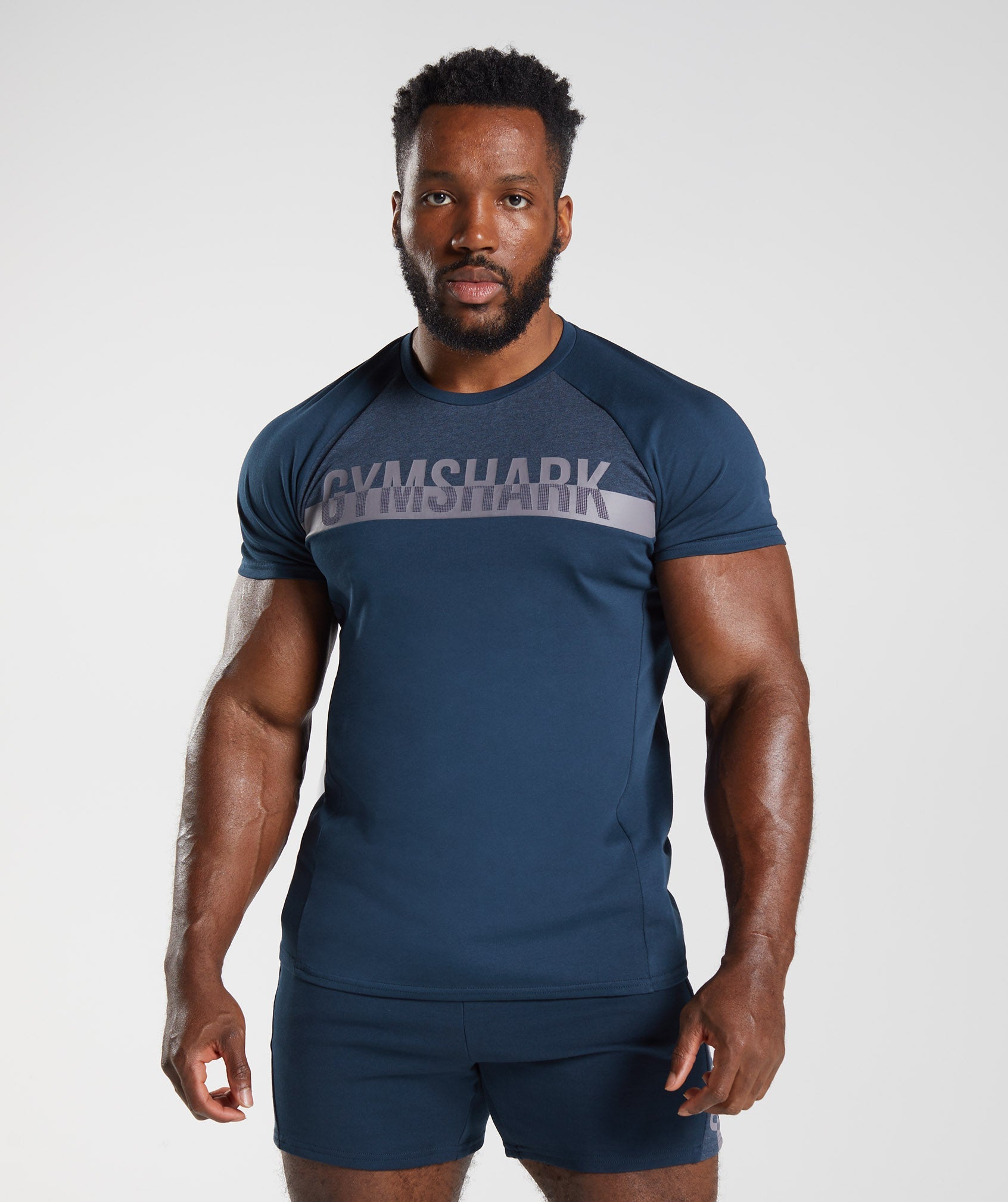 Bold React T-Shirt in Navy - view 1